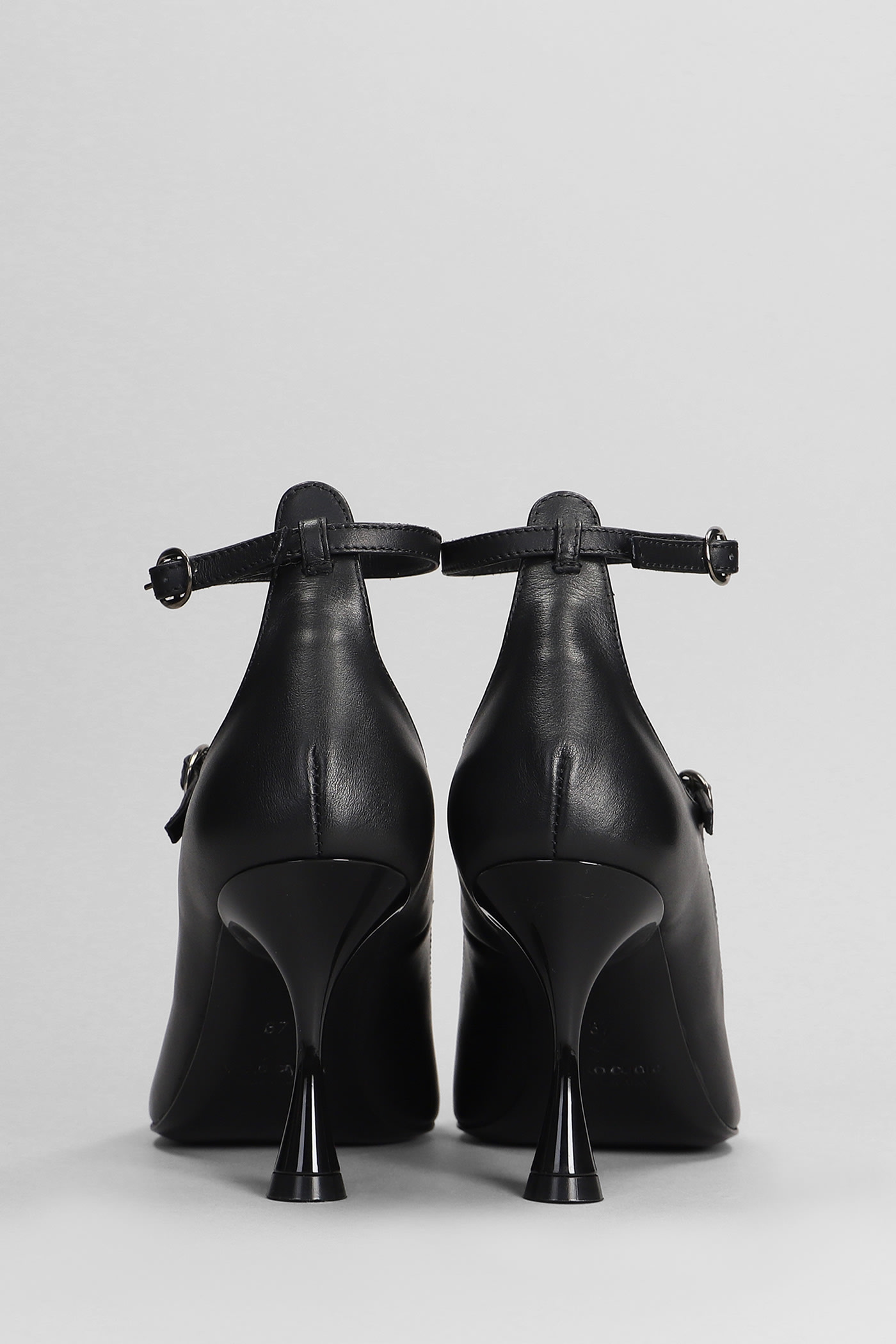 Shop Marc Ellis Pumps In Black Leather