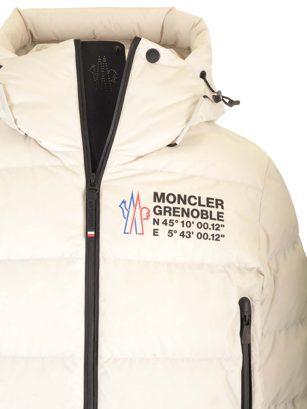 Shop Moncler Isorno Jacket In White