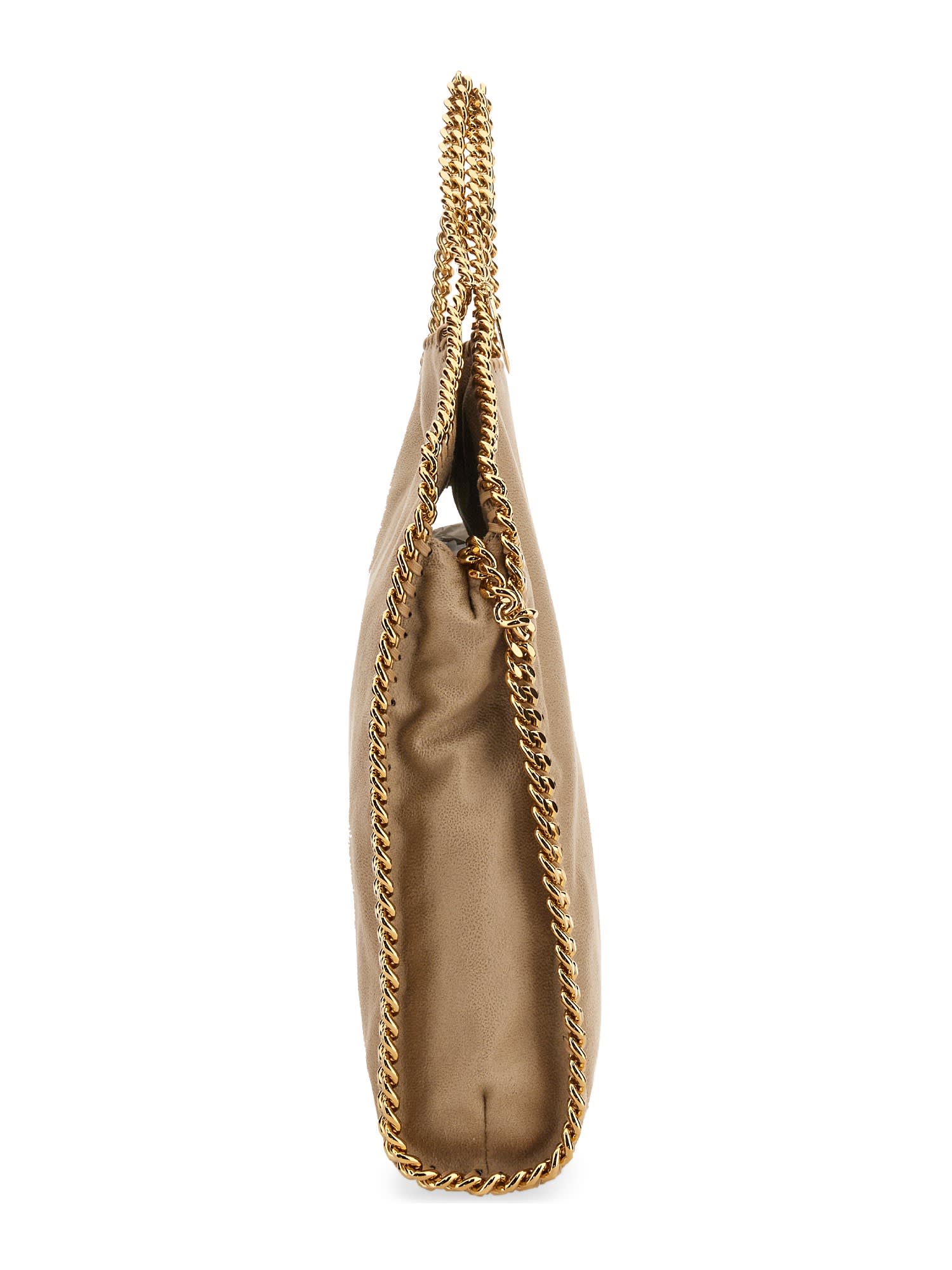 Stella Mccartney 3 Chain Tote Bag Falabella In Butter Cream