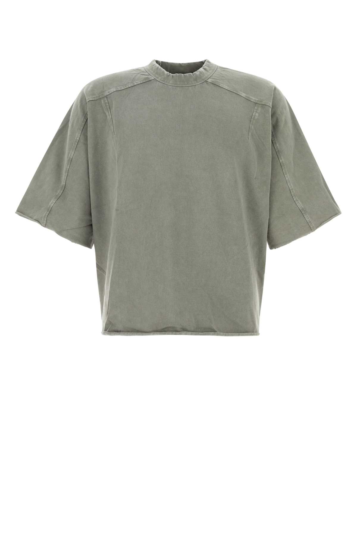 Dove Grey Cotton Oversize T-shirt