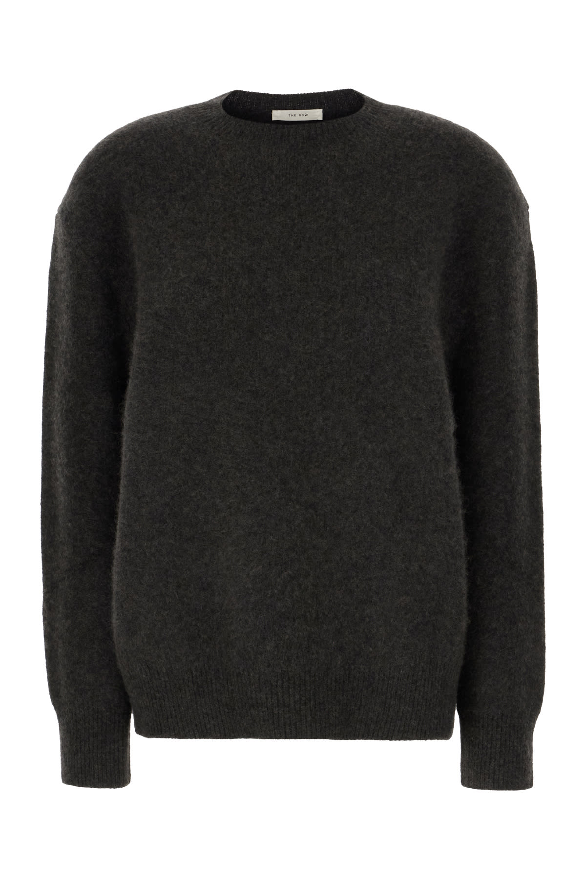 The Row Slate Cashmere Blend Oversize Sweater