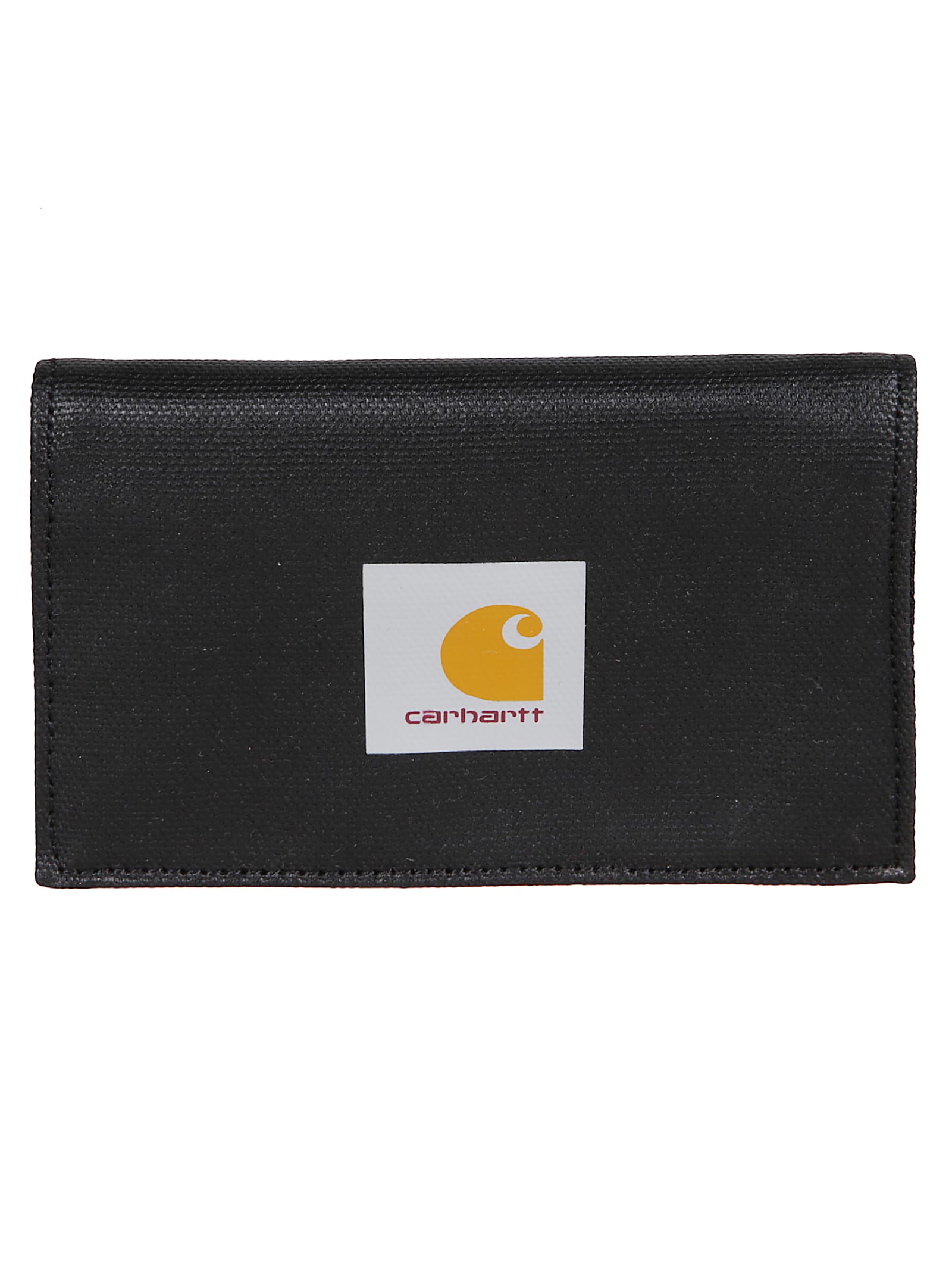 Carhartt Dean Wallet In Cotton Canvas In Black