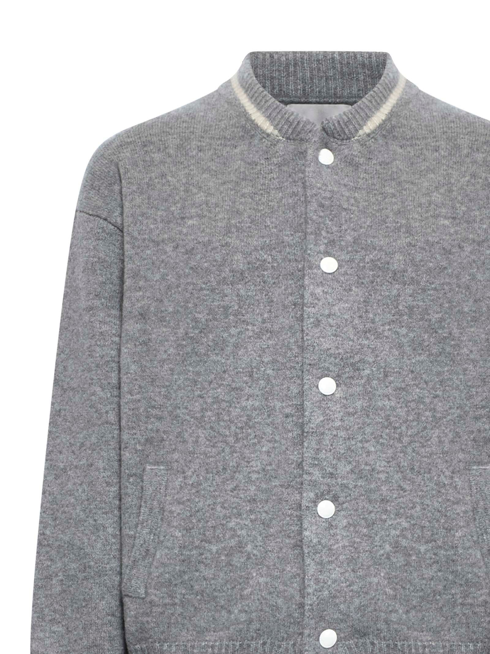 Shop Laneus Jacket In Grey