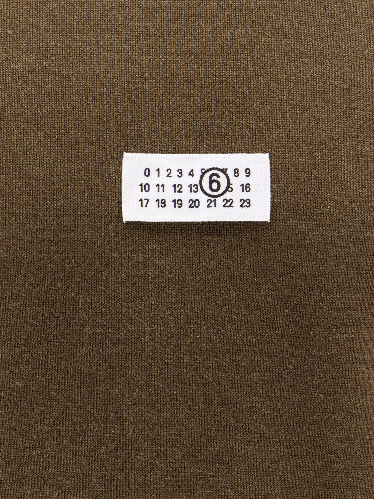 Shop Mm6 Maison Margiela Sweater In Green