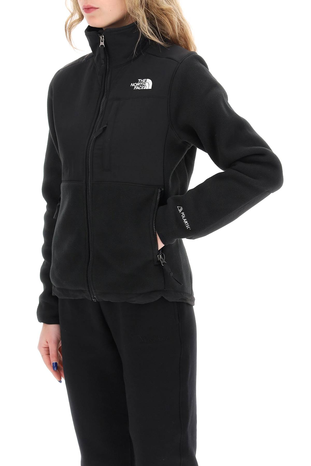 Shop The North Face Denali Jacket In Fleece And Nylon In Tnf Black (black)