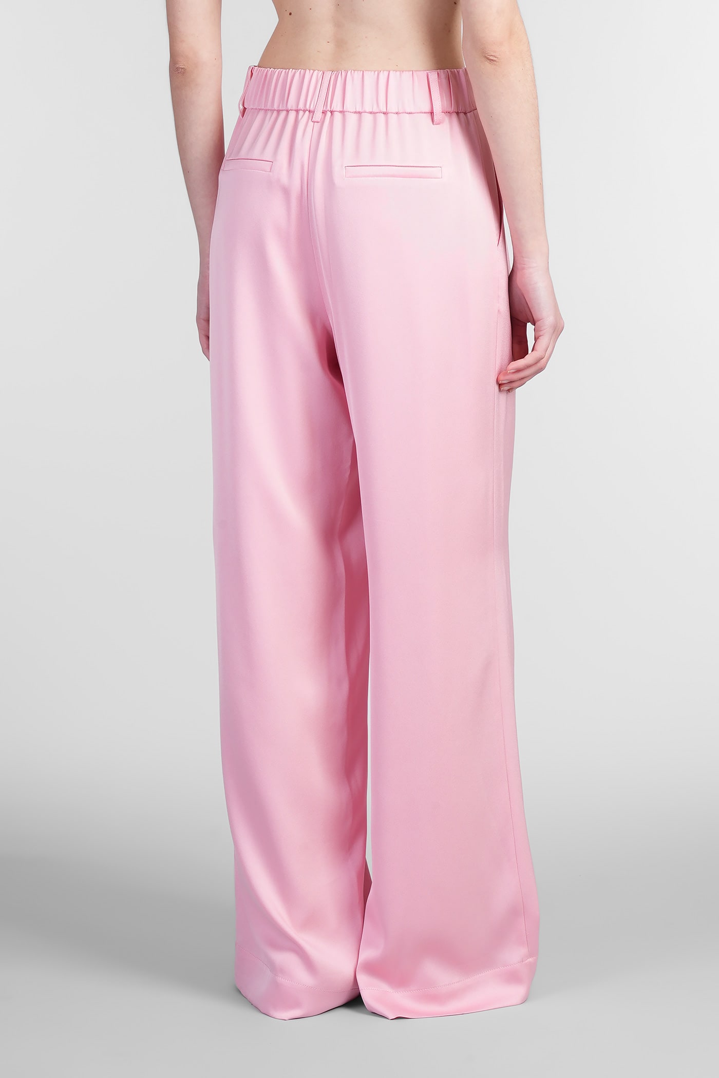 SIMKHAI MALCOM PANTS IN ROSE-PINK ACETATE