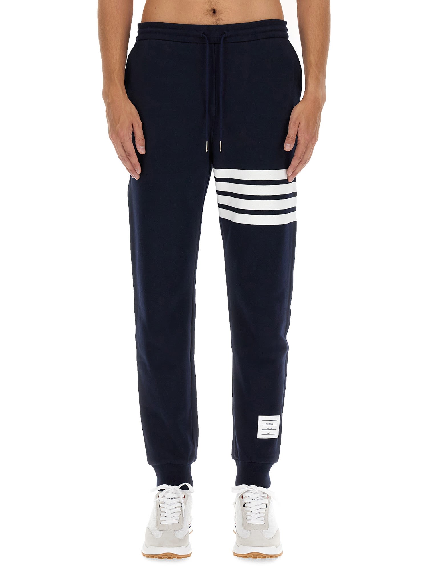 THOM BROWNE 4BAR STRIPE PRINT JOGGING PANTS