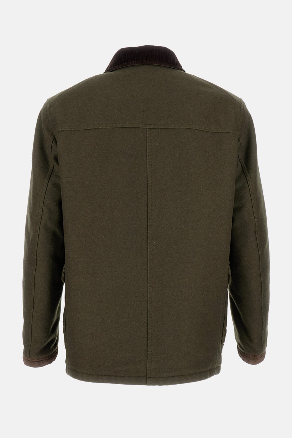 Fay Hook-fastening Patch-pocket Parka In Gray
