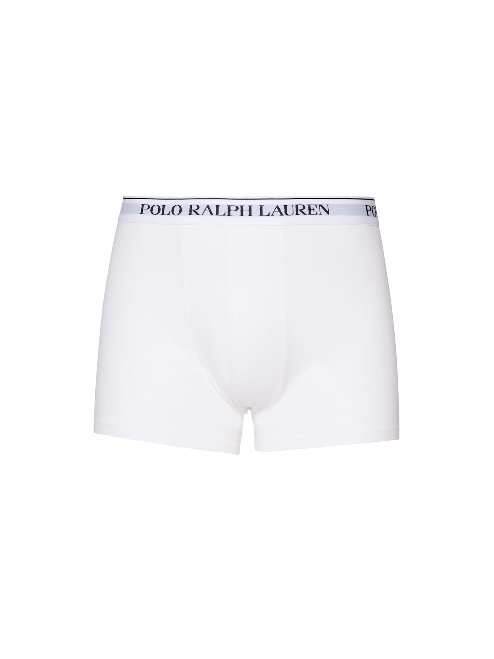Polo Ralph Lauren Three Pairs Of Stretch Cotton Boxers In White