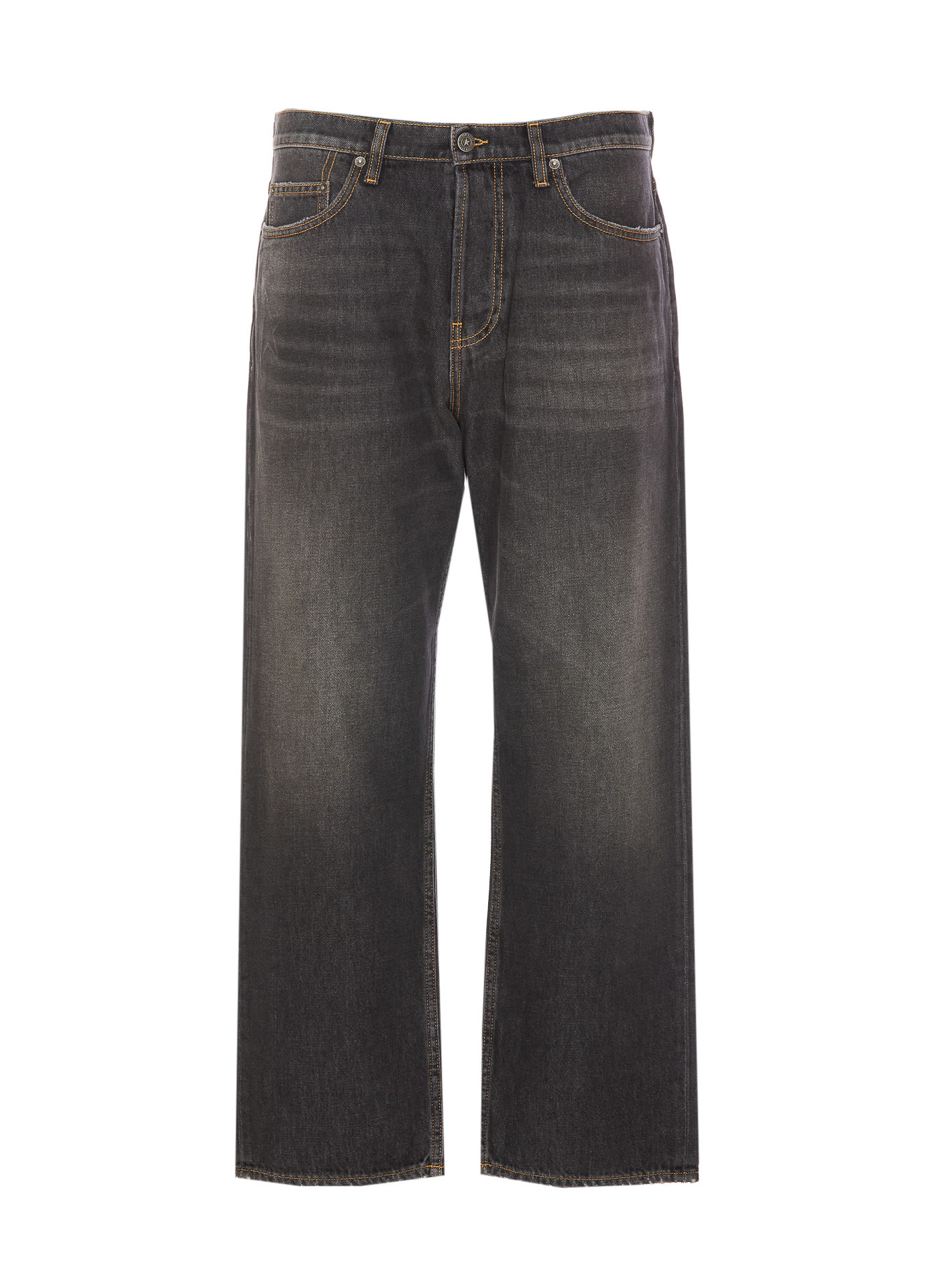 Shop Golden Goose Golden Jeans In Black