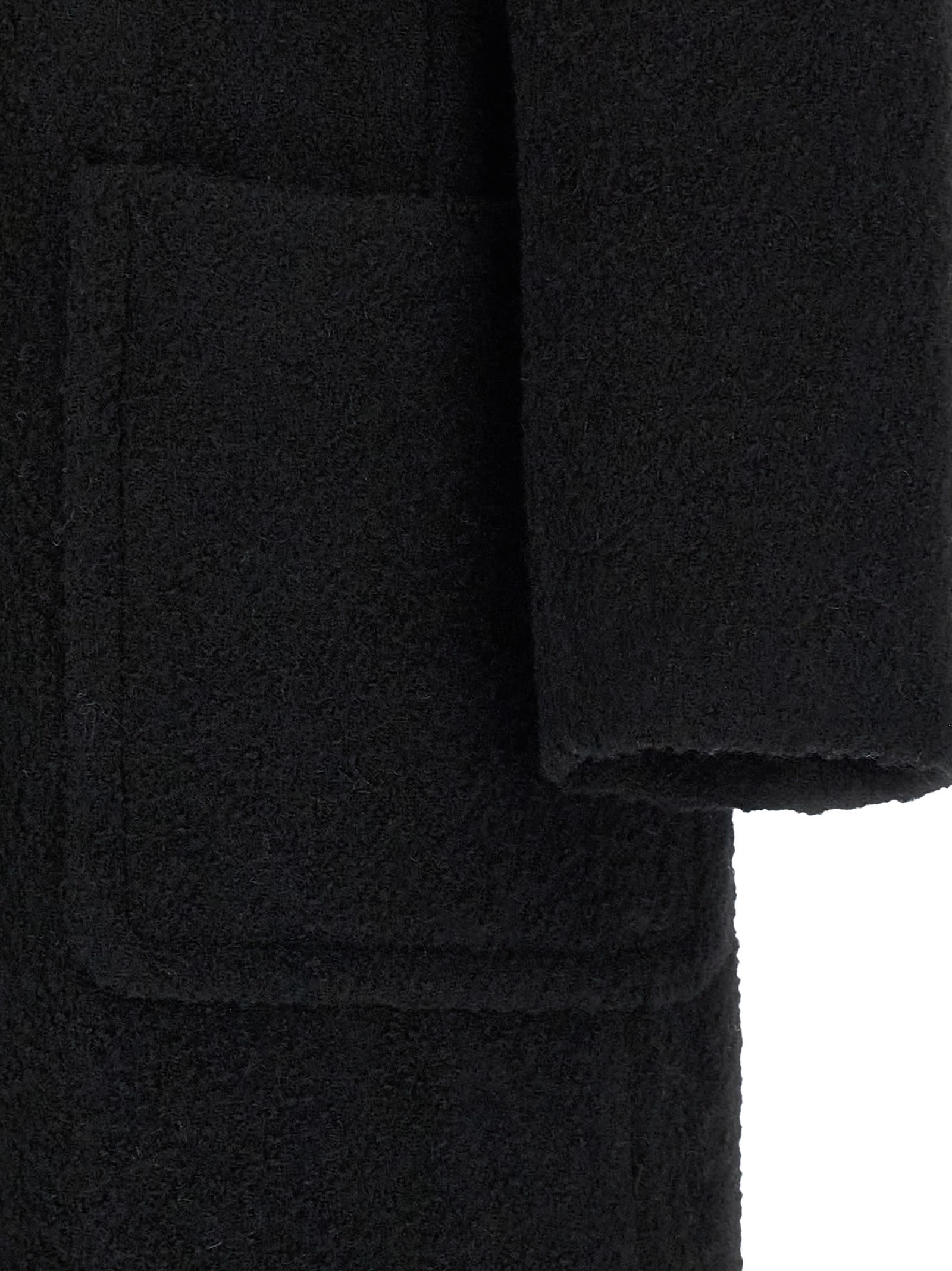 Pinko Cerfoglio Coat In Black