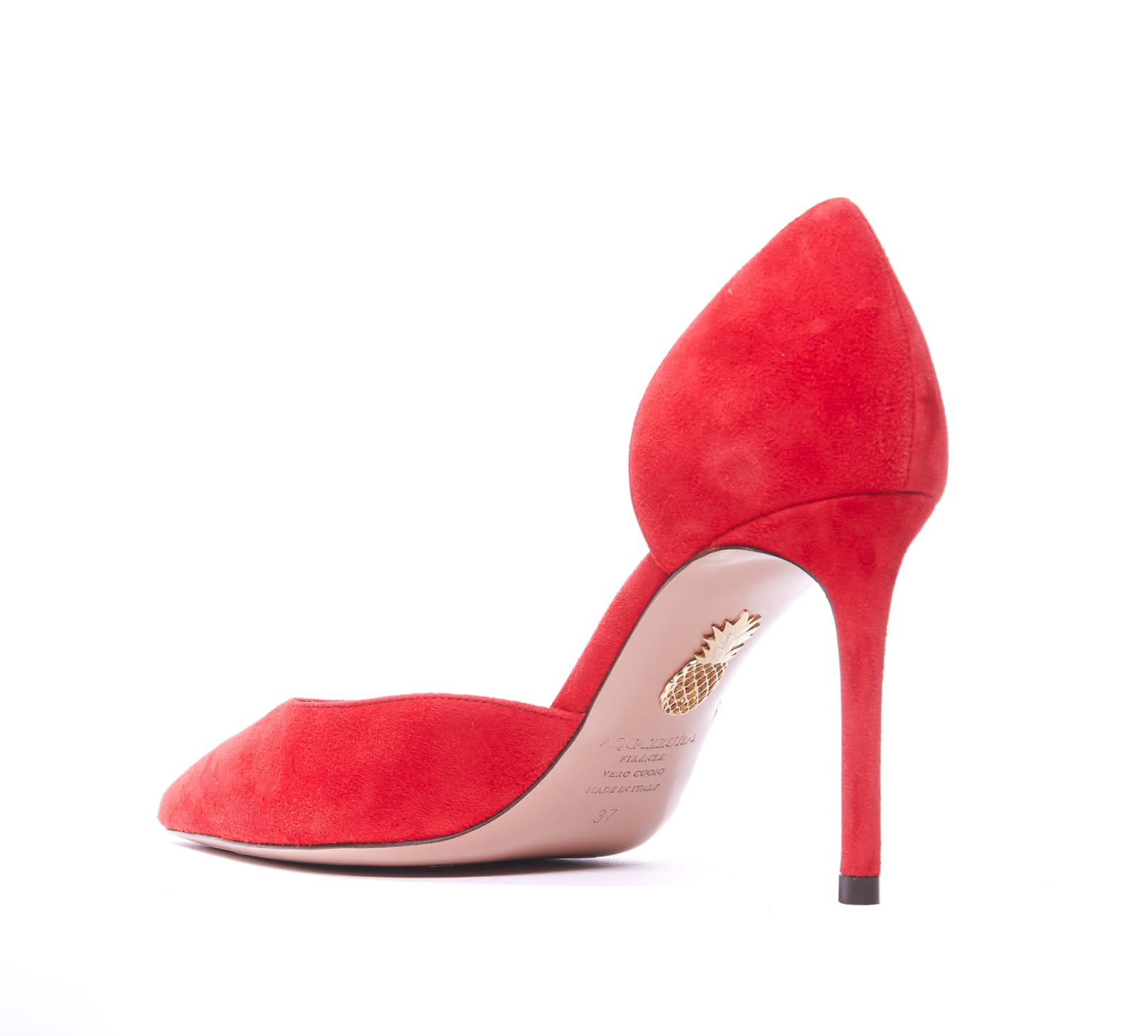 Shop Aquazzura Very Bow Tie Pumps In Red