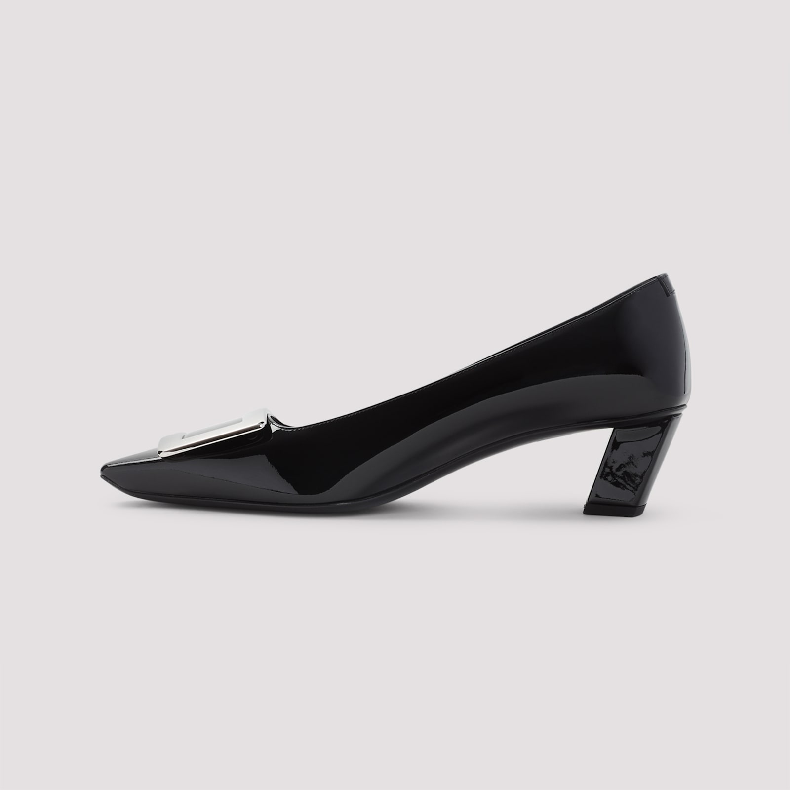 Roger Vivier Belle Pumps With Squared Toe In Black