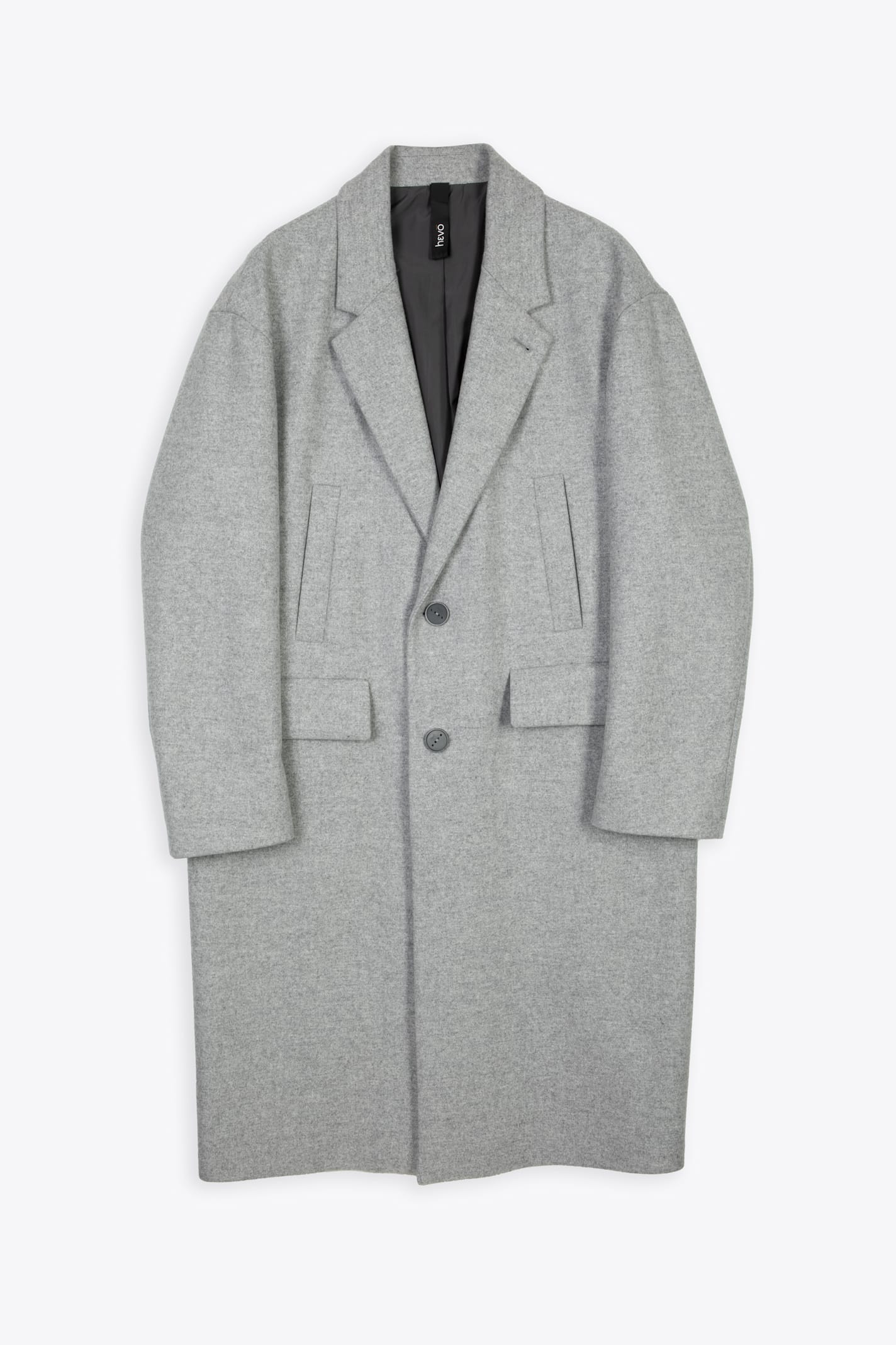 Coat Light grey wool coat - Noci