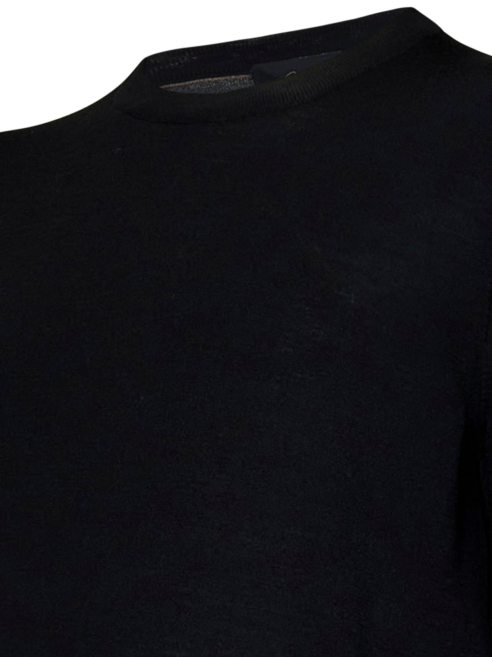 Shop Brioni Essential Sweater In Black