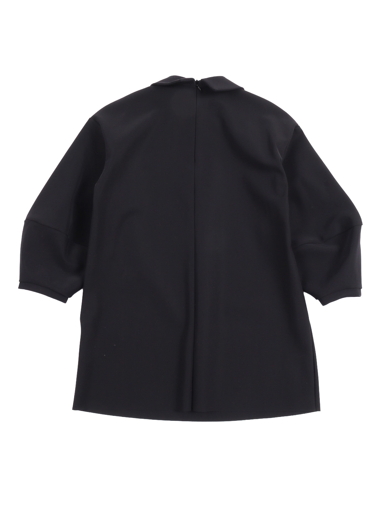 Il Gufo Shirt Collar Dress In Black