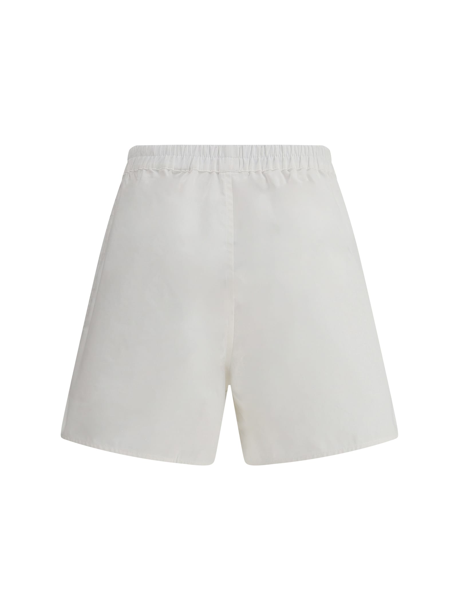 Shop Marine Serre Linen Shorts