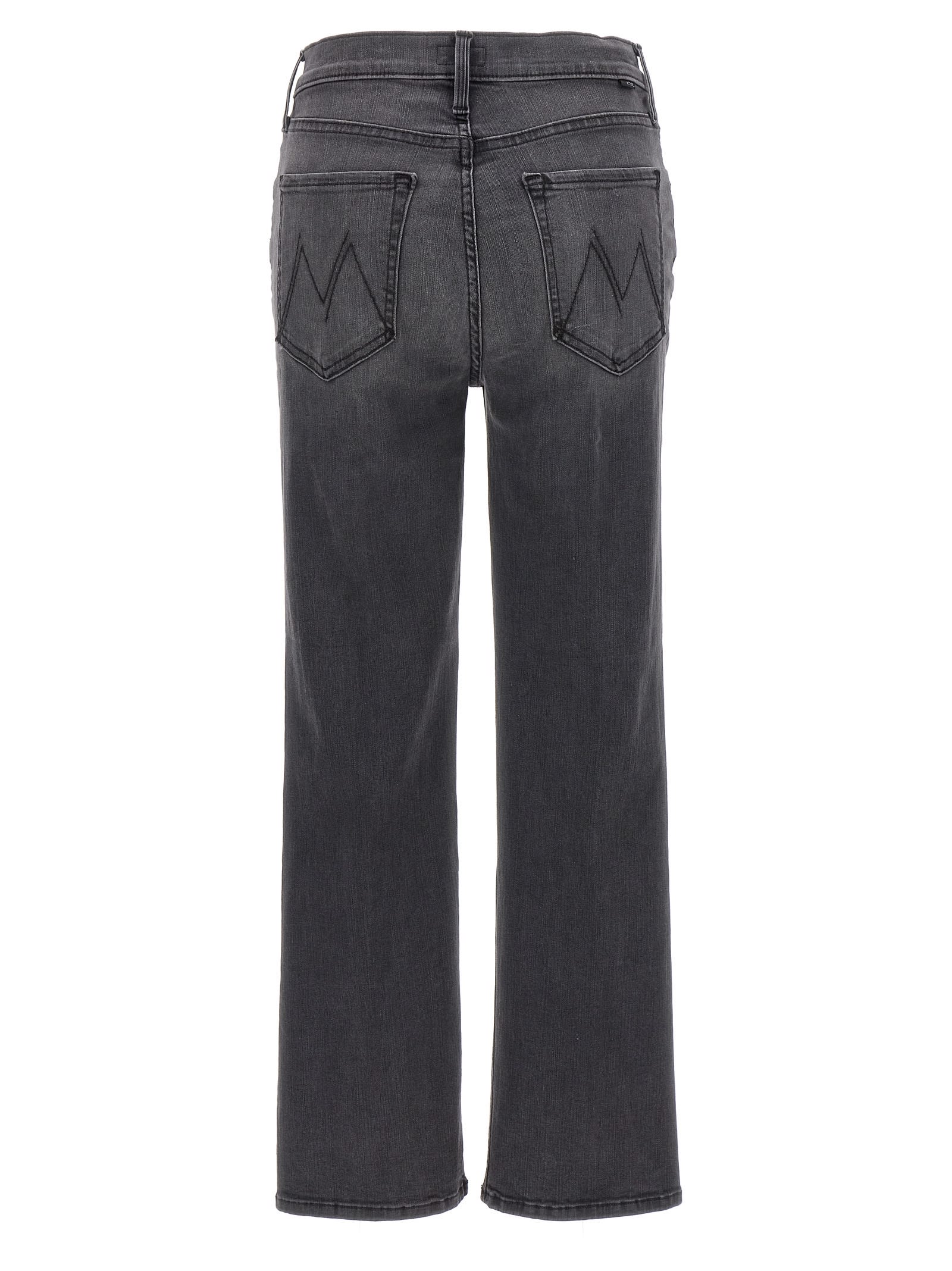 Shop Mother The Tripper Jeans In Gray