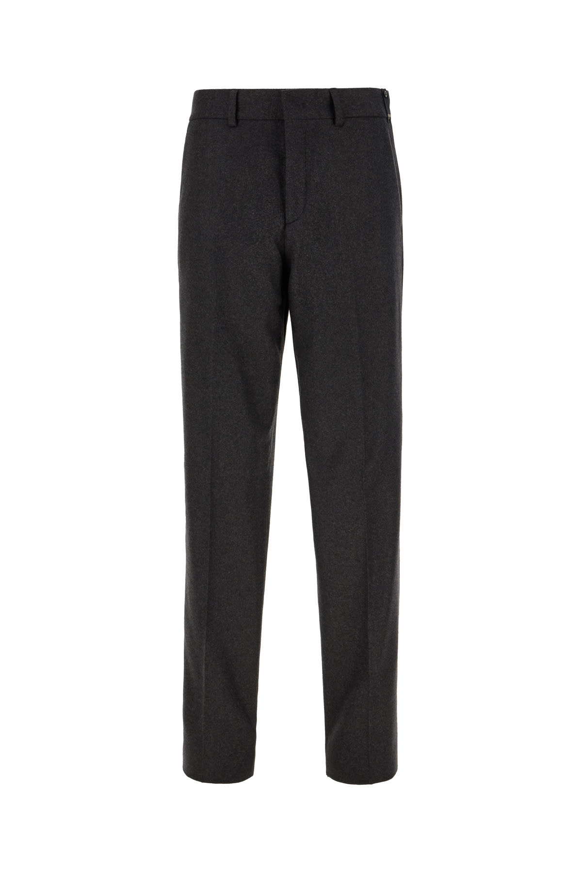 Fendi Dark Grey Stretch Cashmere Pants