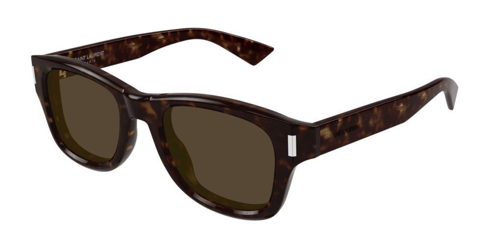 Saint Laurent Oval-frame Sunglasses In 001