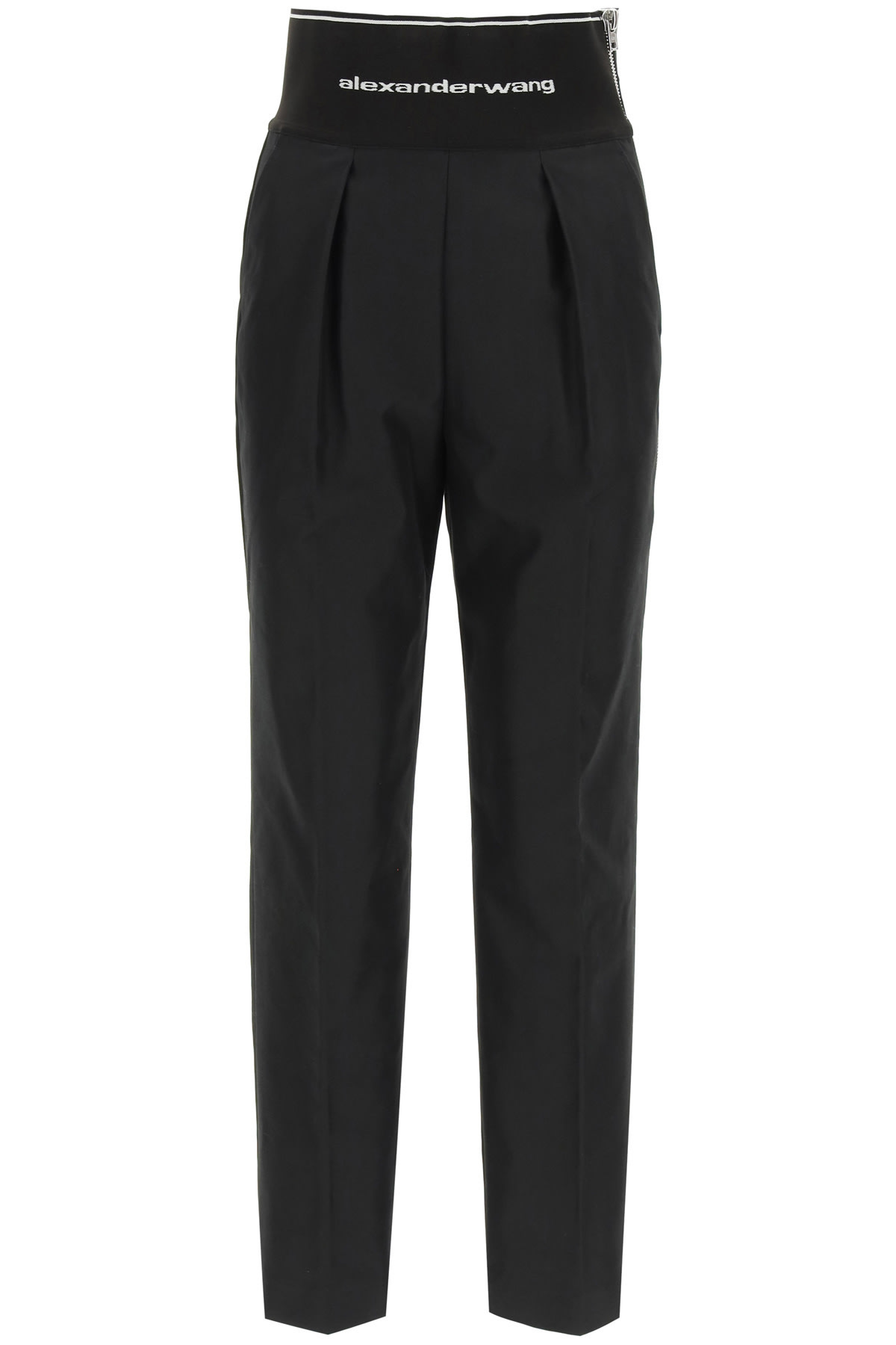 Alexander Wang Carrot Fit Trousers With Logo