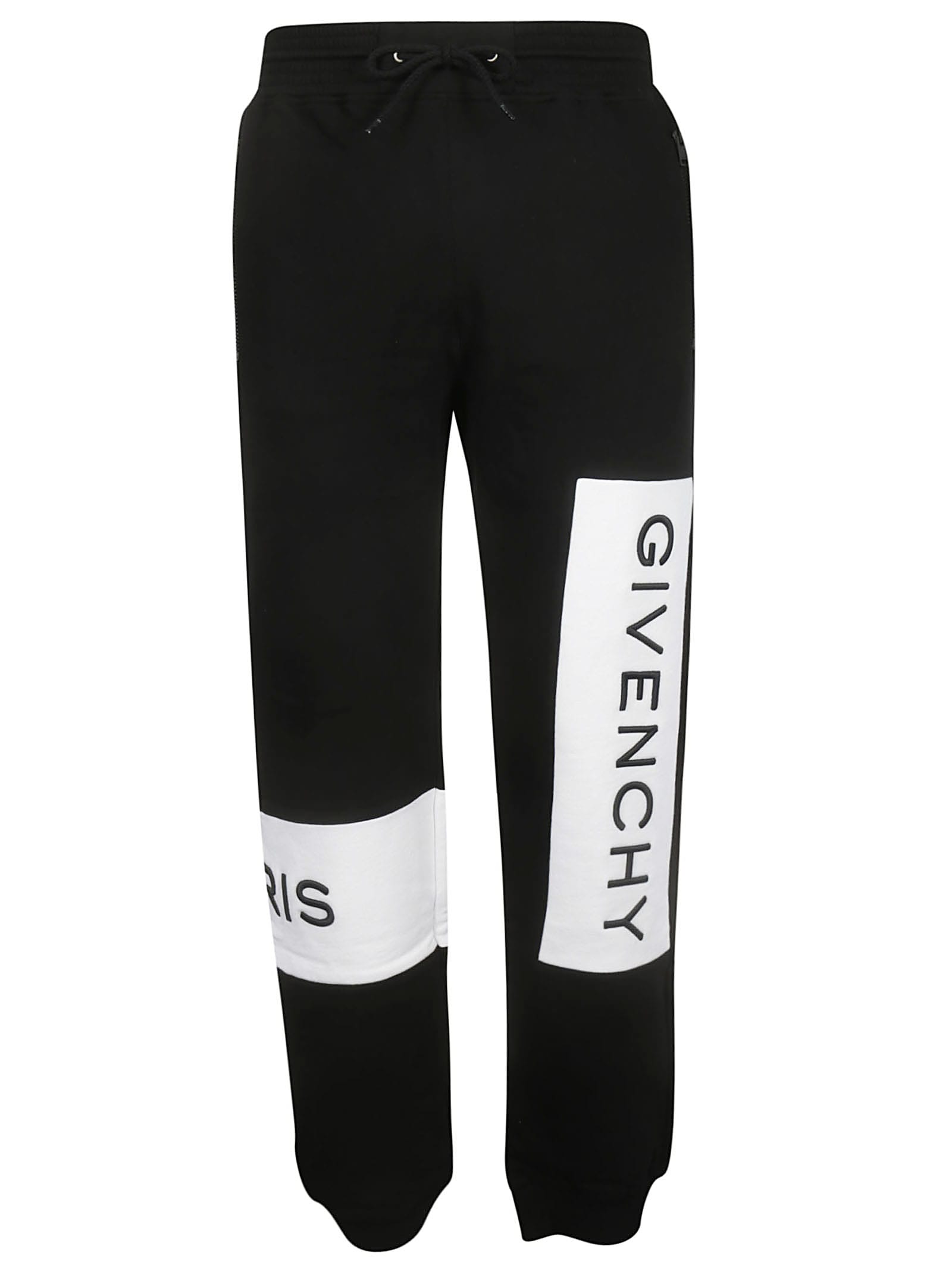 Givenchy Givenchy Logo Embroidered Sweatpants - Black - 10956127 | italist