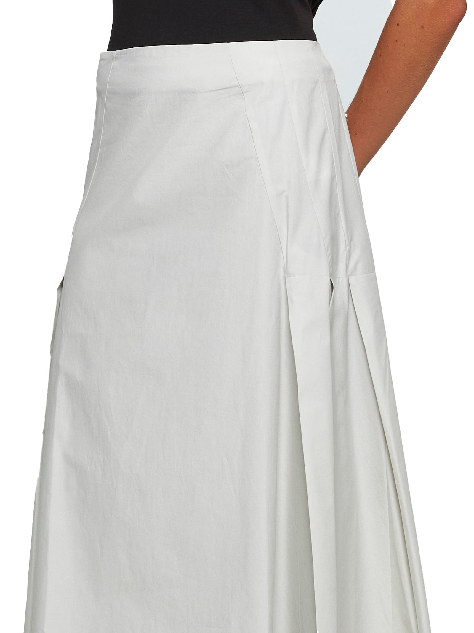 Shop Studio Nicholson Skirt In White