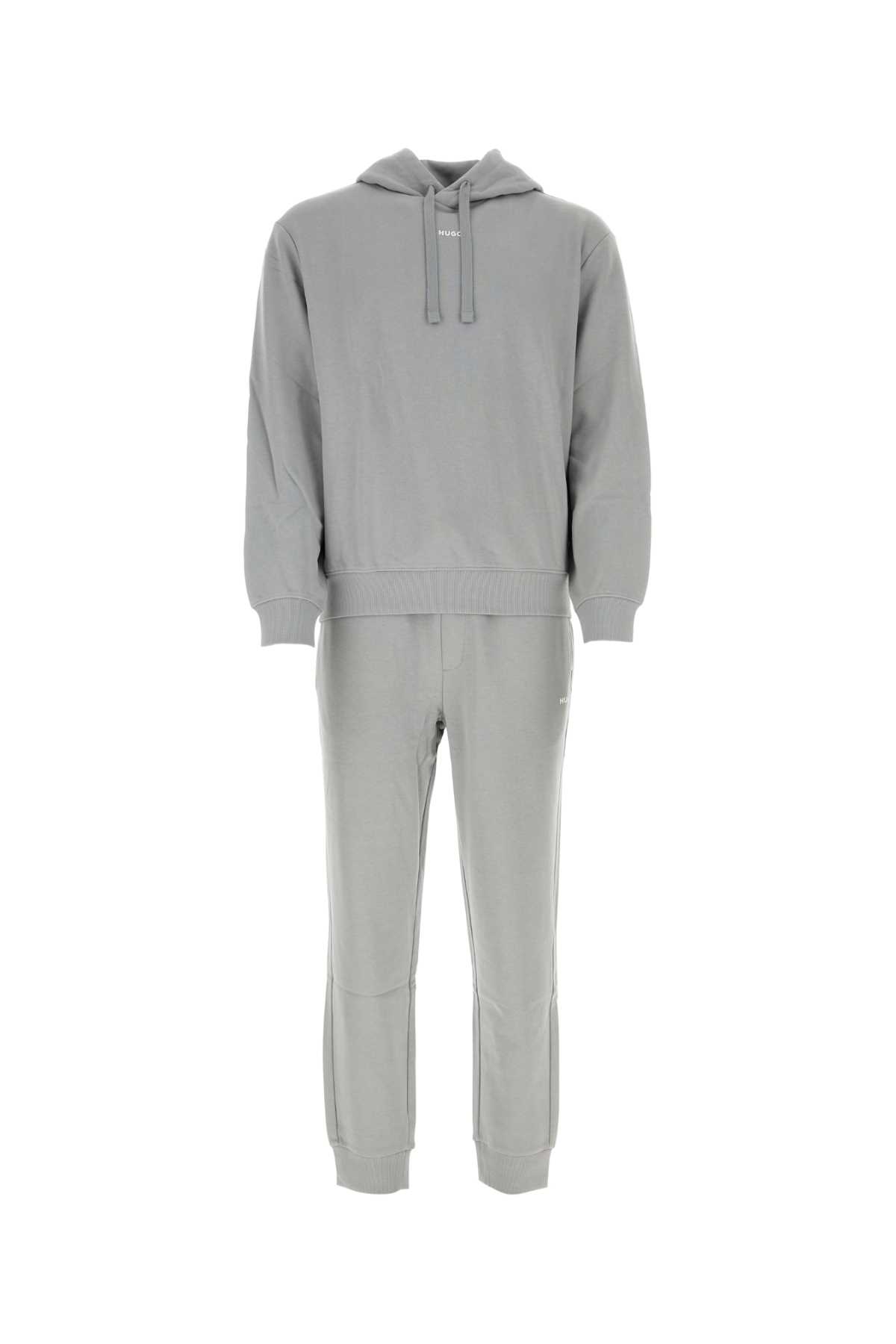 Grey Cotton Jumpsuit