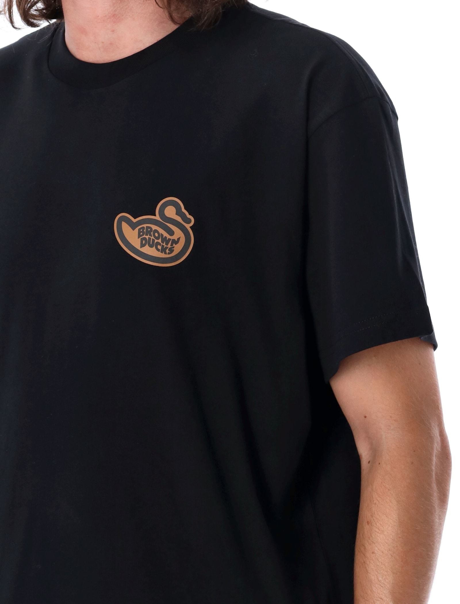 Shop Carhartt Ducks T-shirt In Black