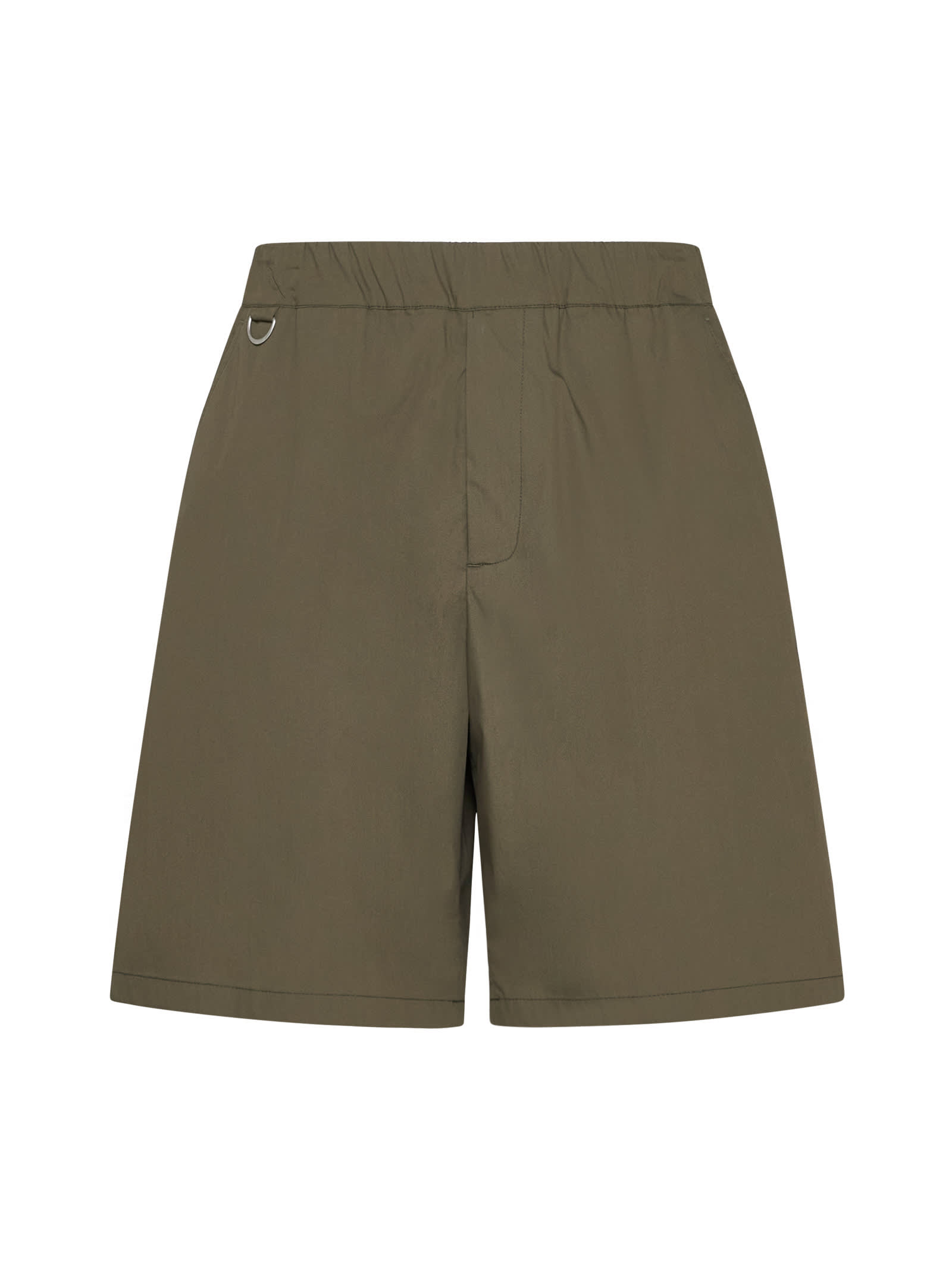 Shop Low Brand Shorts In Sponge Green