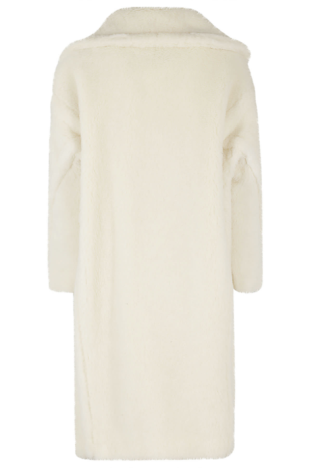 Max Mara Teddy Coat In White