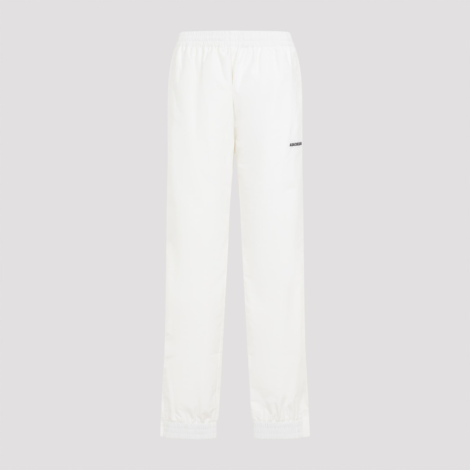 Shop Balenciaga Tracksuit Pants In White