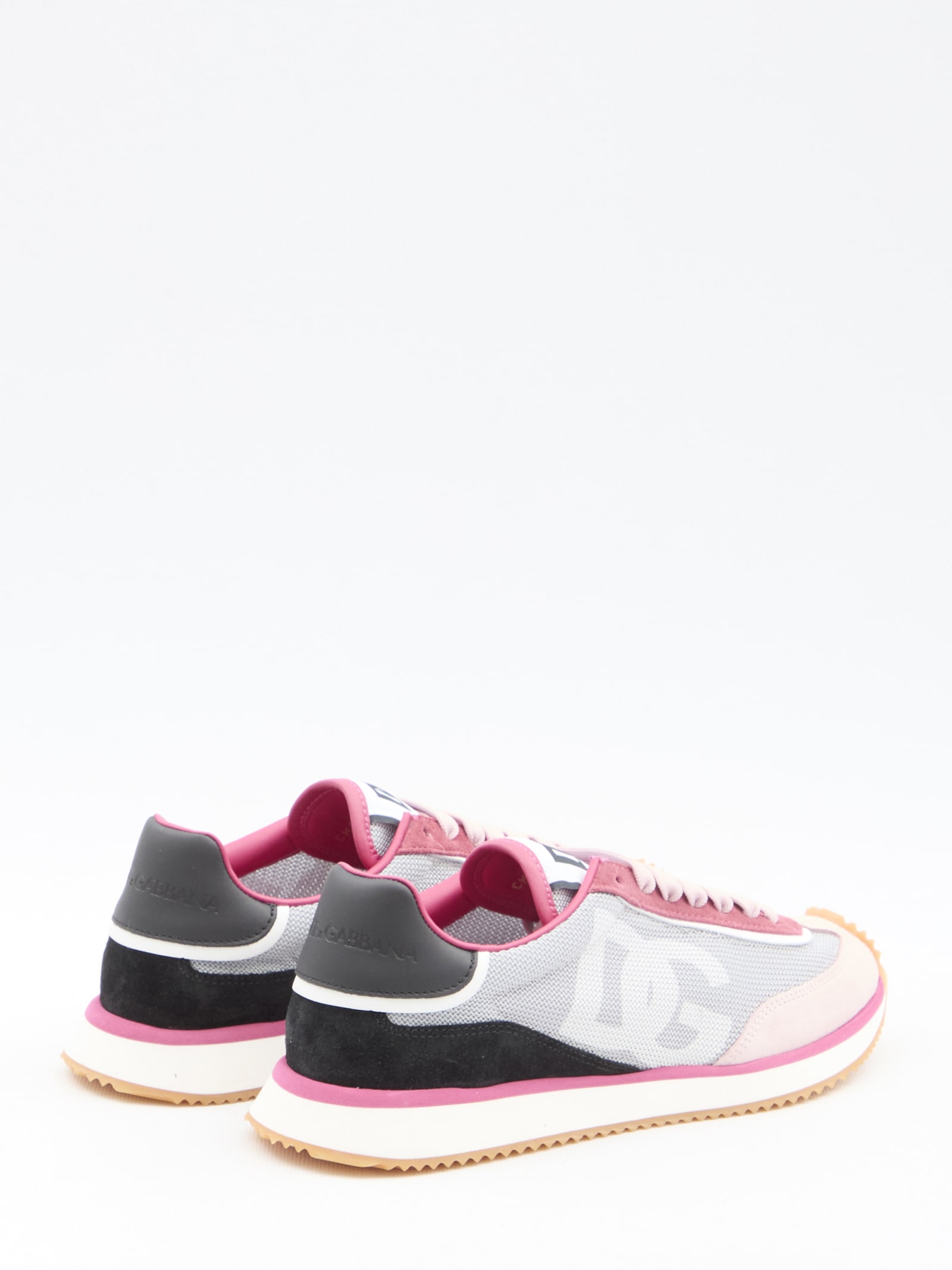 Shop Dolce & Gabbana Dg Aria Sneakers In Grey