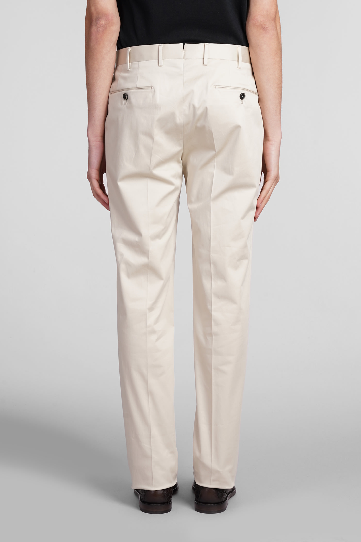 PT01 PANTS IN BEIGE COTTON 