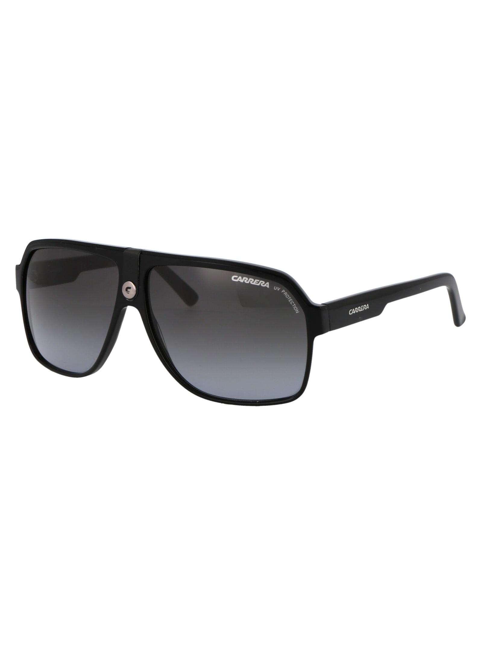 Carrera Black Acetate Sunglasses In Black