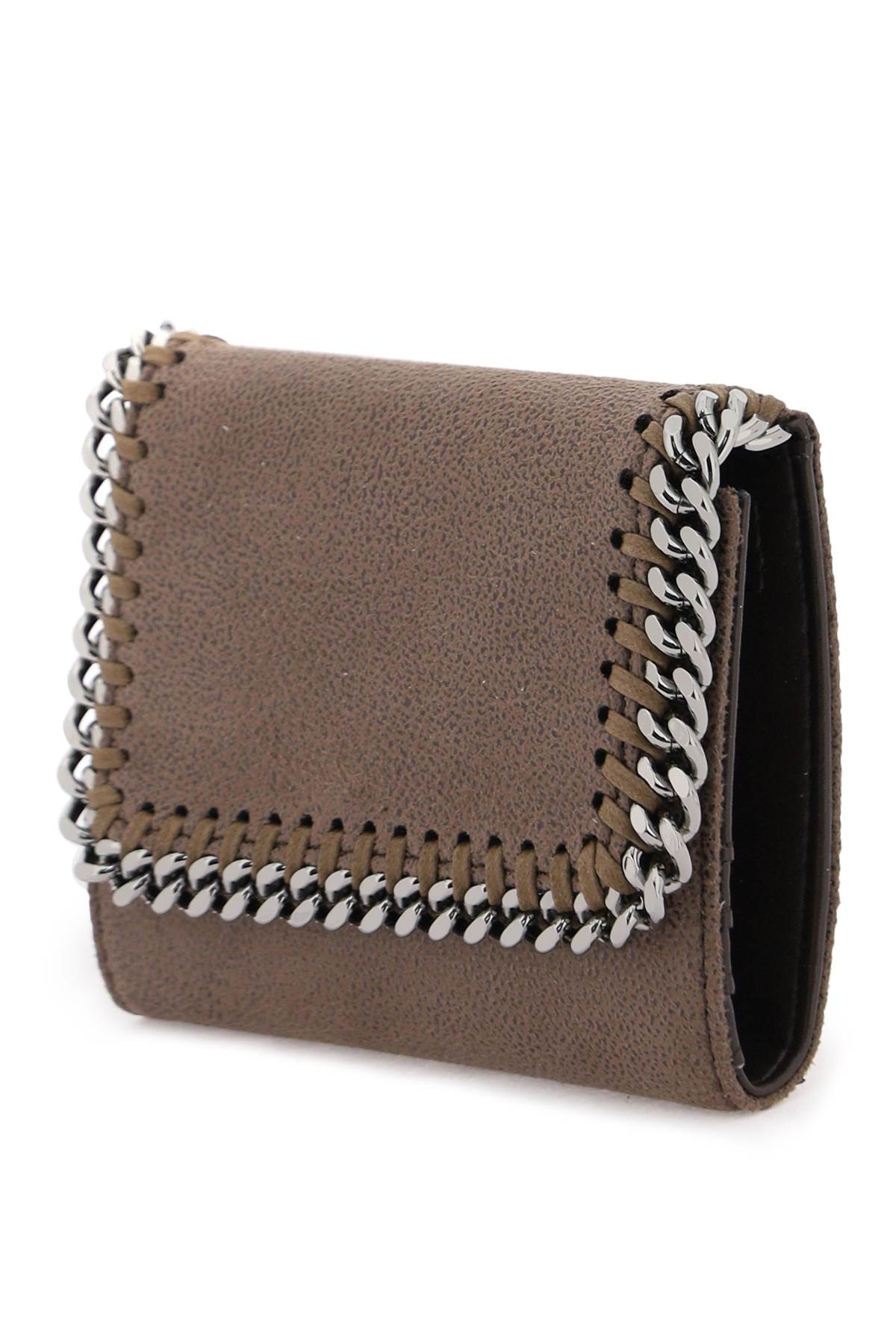 Stella Mccartney Wanda East West Handbag In Dark Taupe