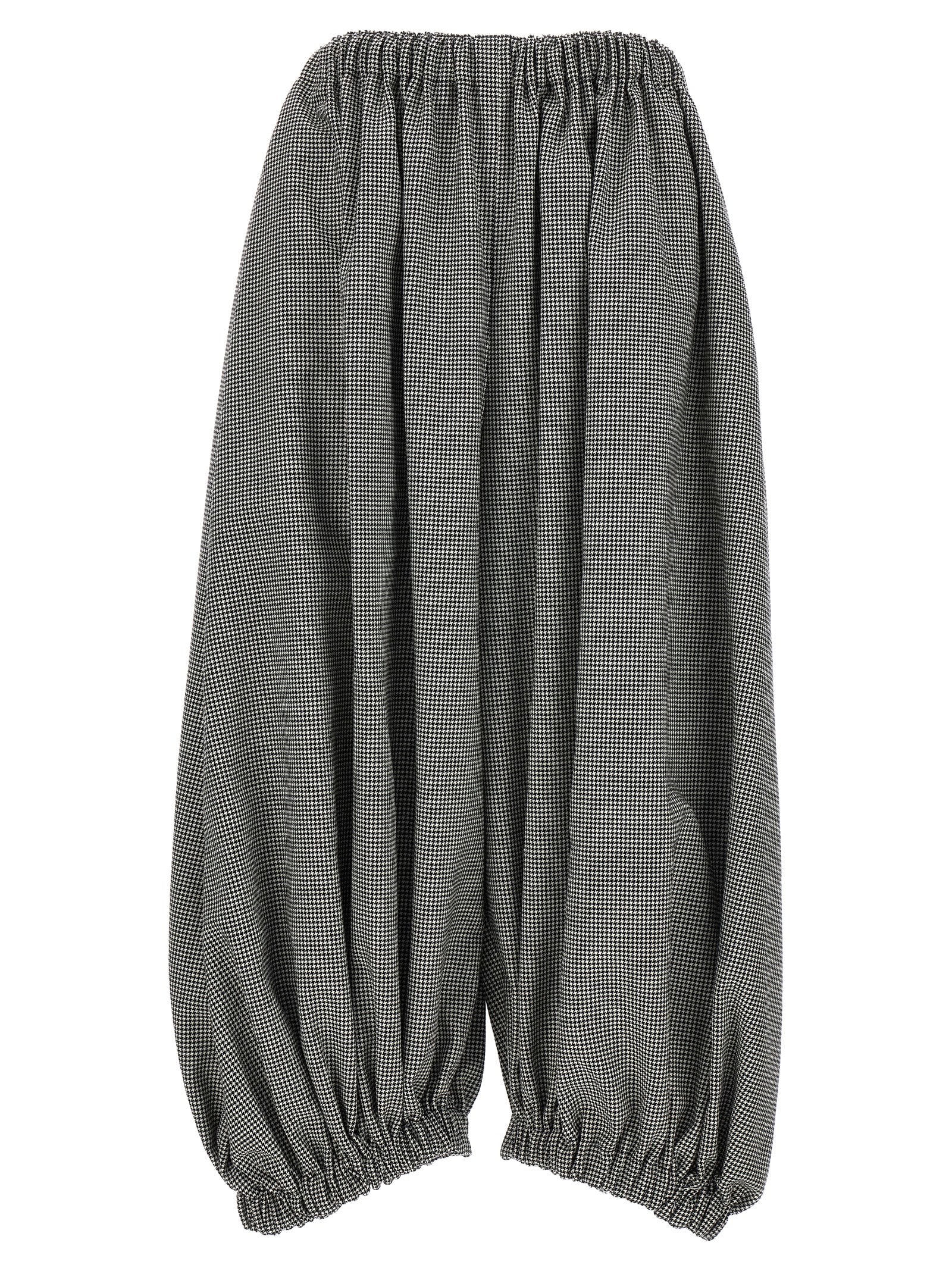 Comme Des Garcons Balloon Pants In White black ModeSens