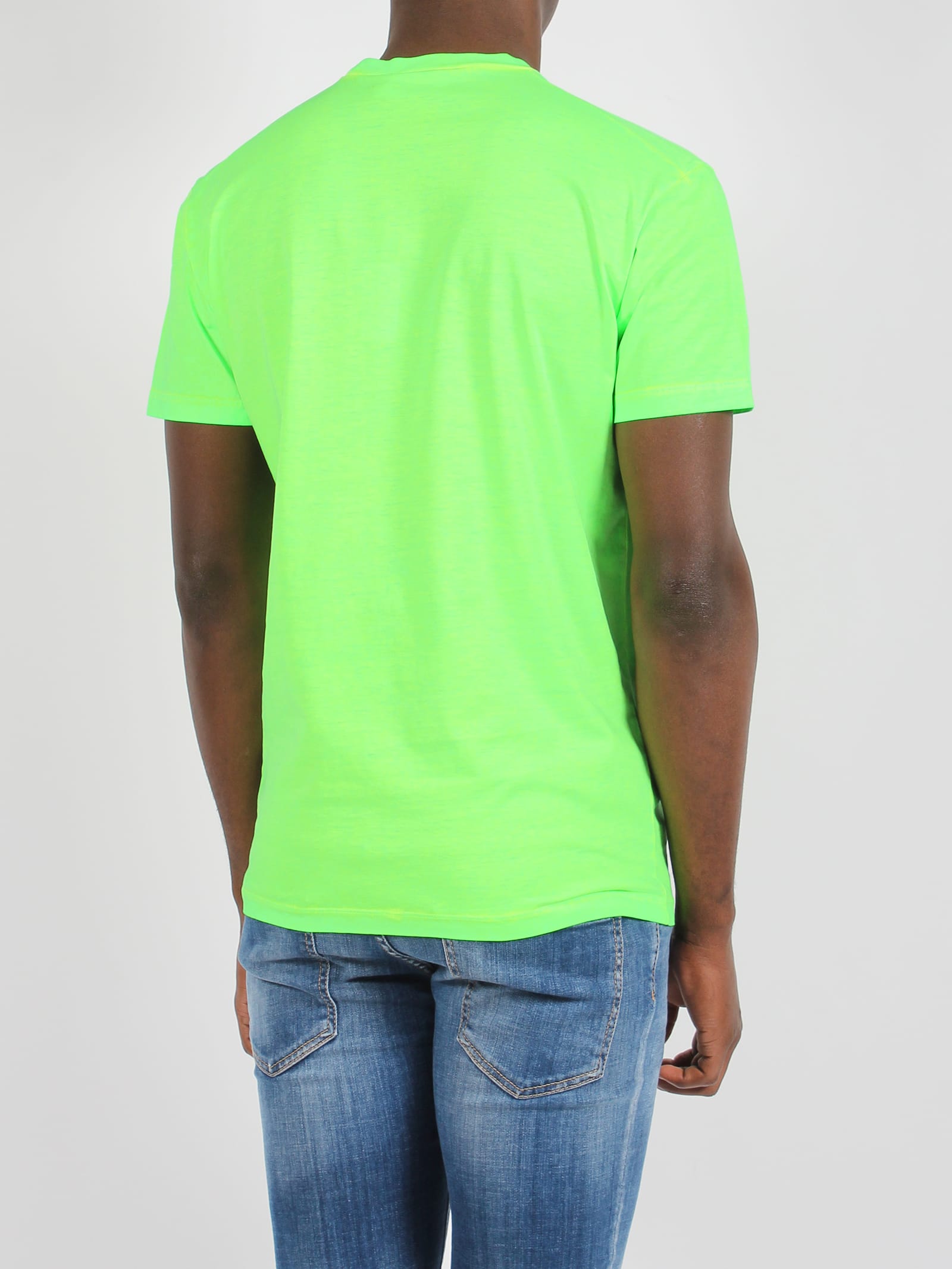 Shop Dsquared2 Be Icon Cool Fit T-shirt In Green