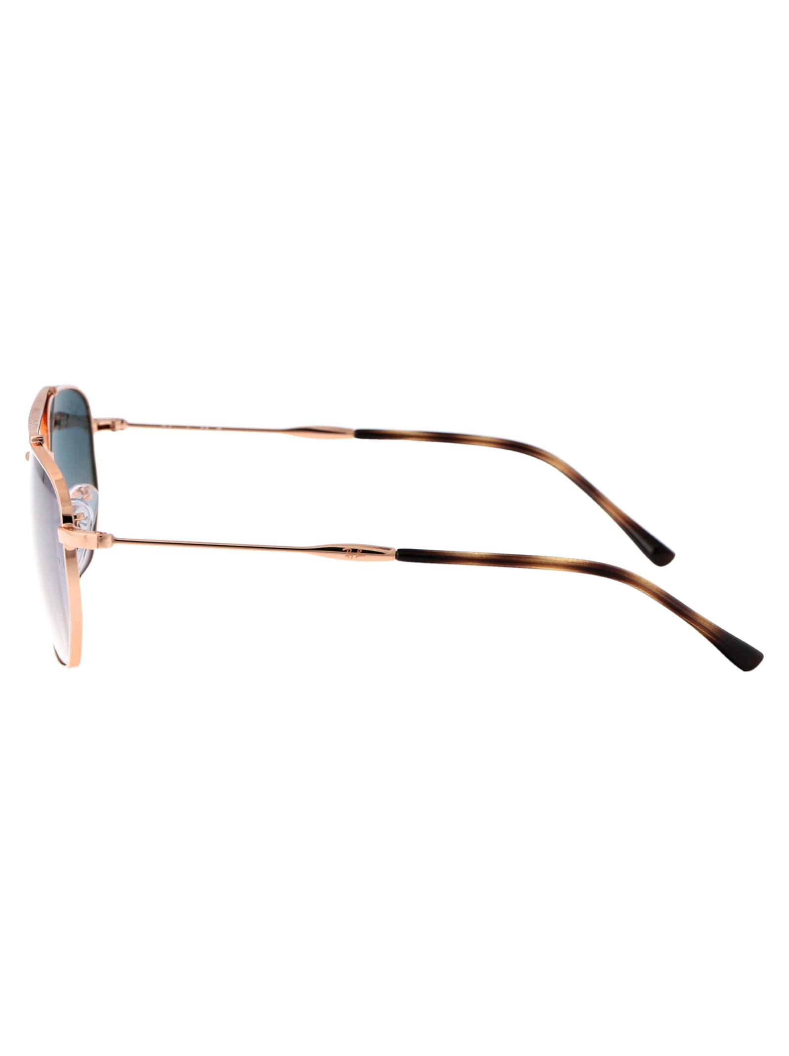 Shop Ray Ban 0rb3707 Sunglasses In 92023f Rose Gold