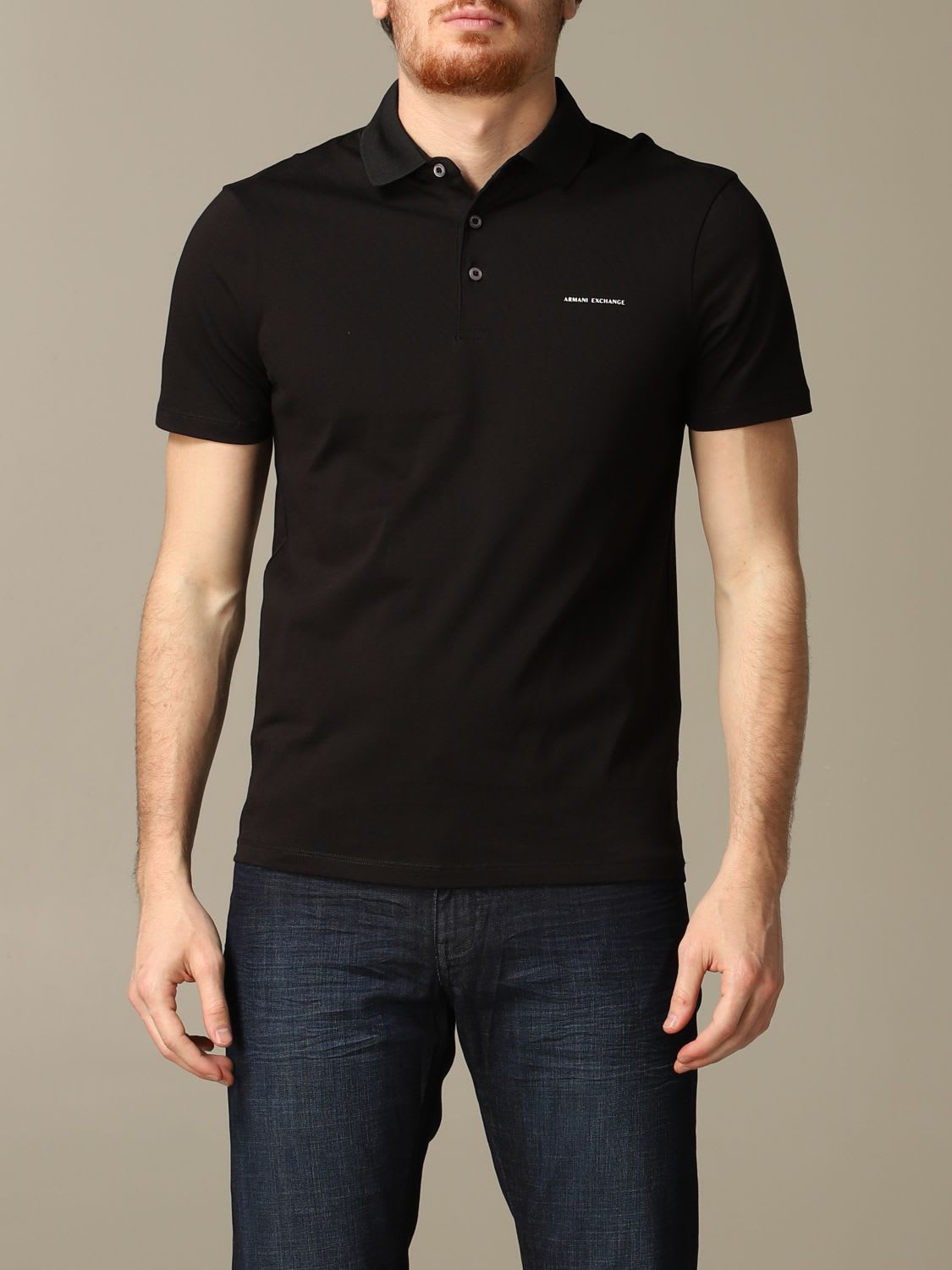 armani exchange polo sale