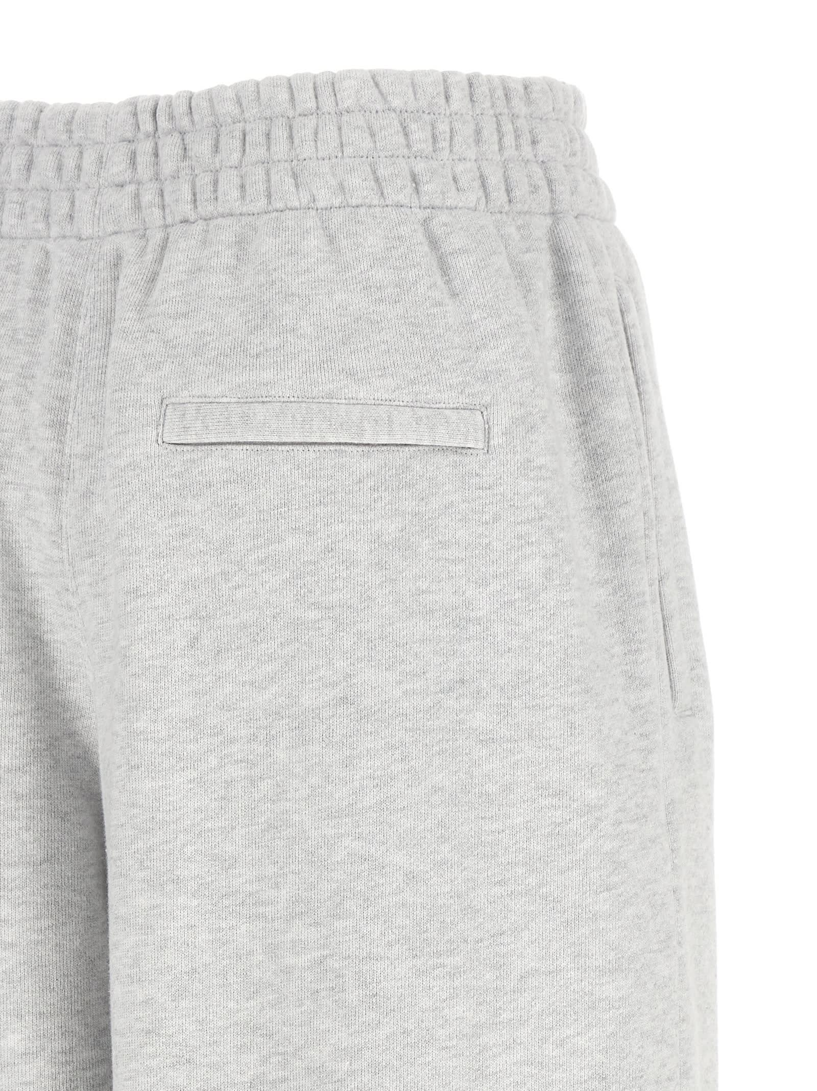 Shop Alexander Wang T Essential Terry Joggers In Gray