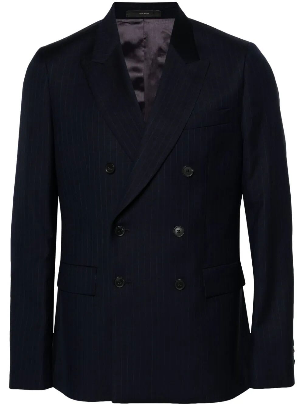 Shop Paul Smith Mens Two Buttons Jacket In Dark Navy