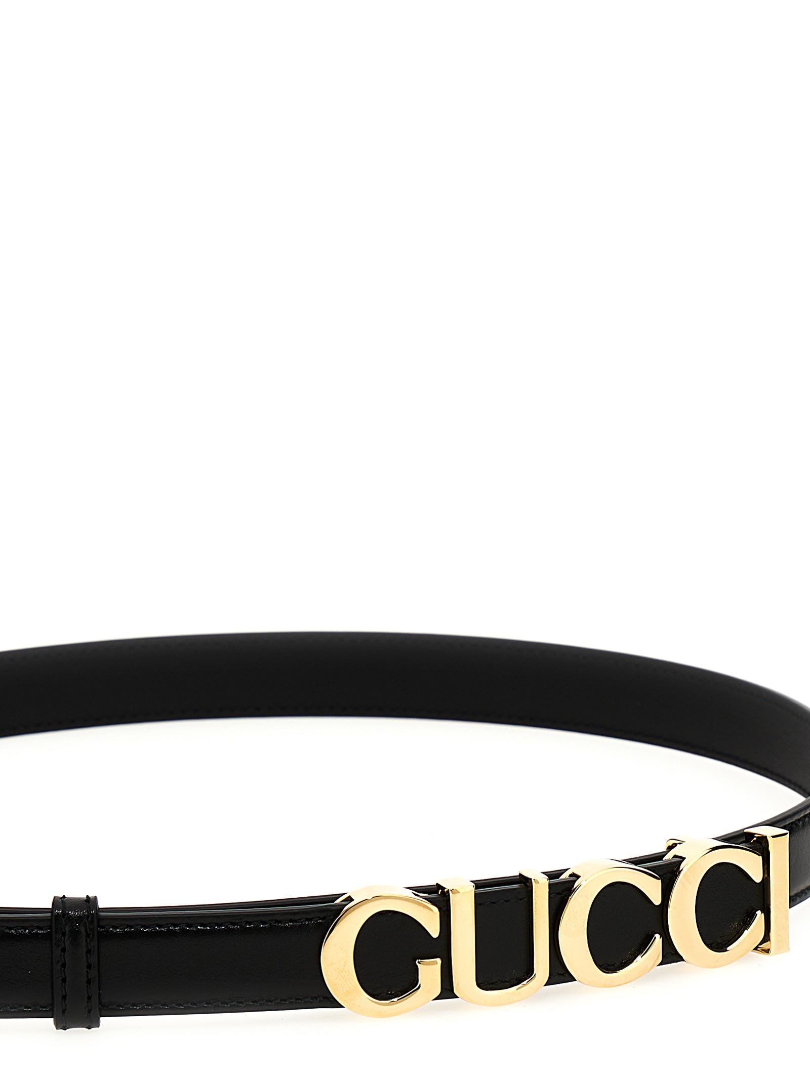 Shop Gucci Belt In Black