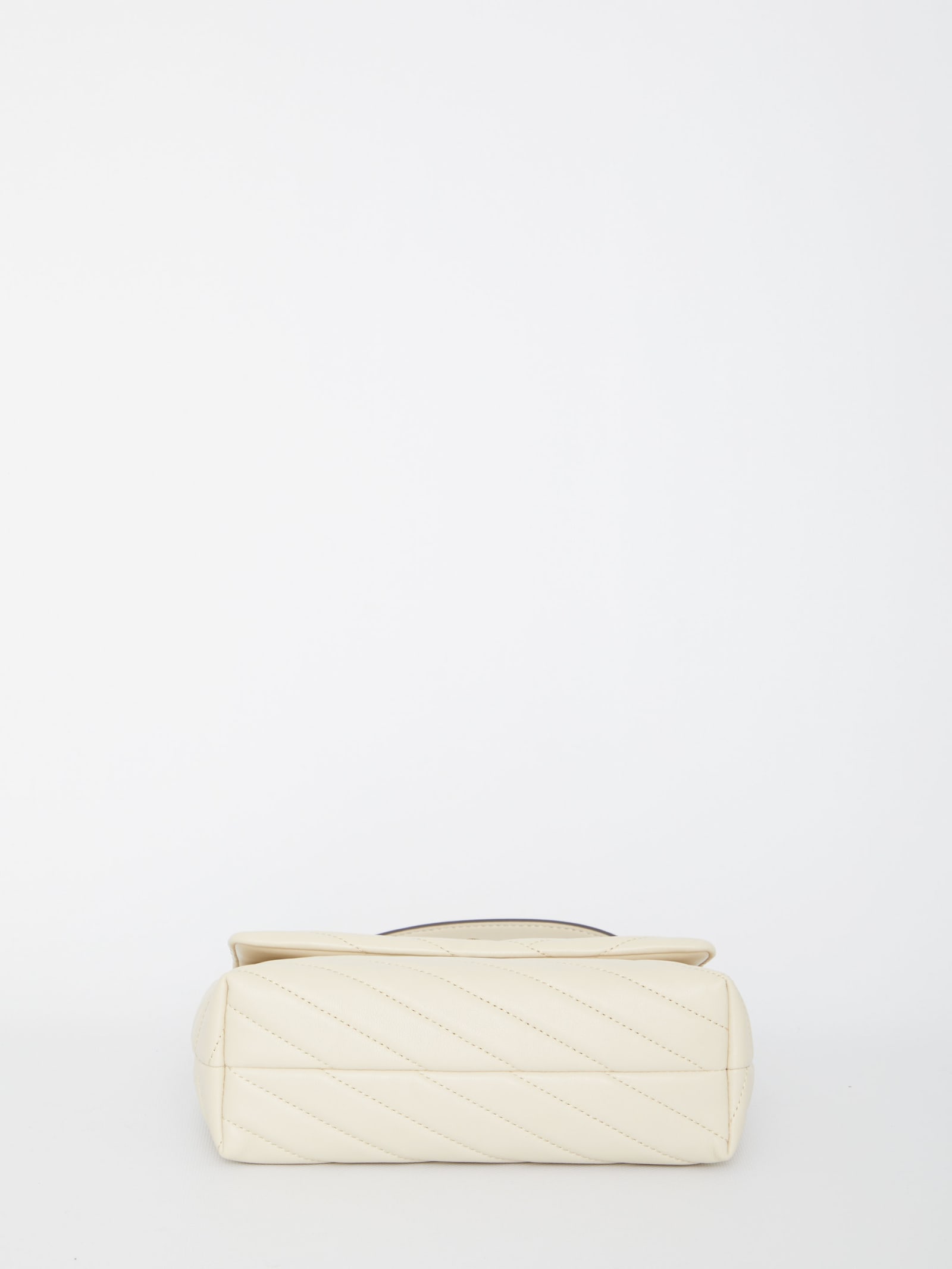 IVORY TORY BURCH SMALL KIRA CHEVRON BAG (90452)