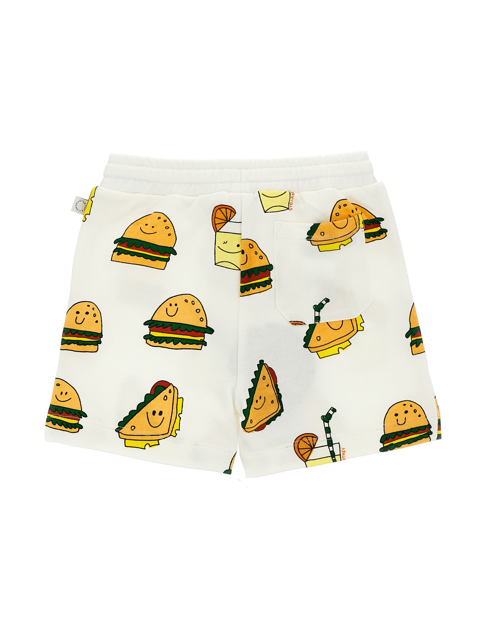 Stella Mccartney Press Shorts In Multicolor