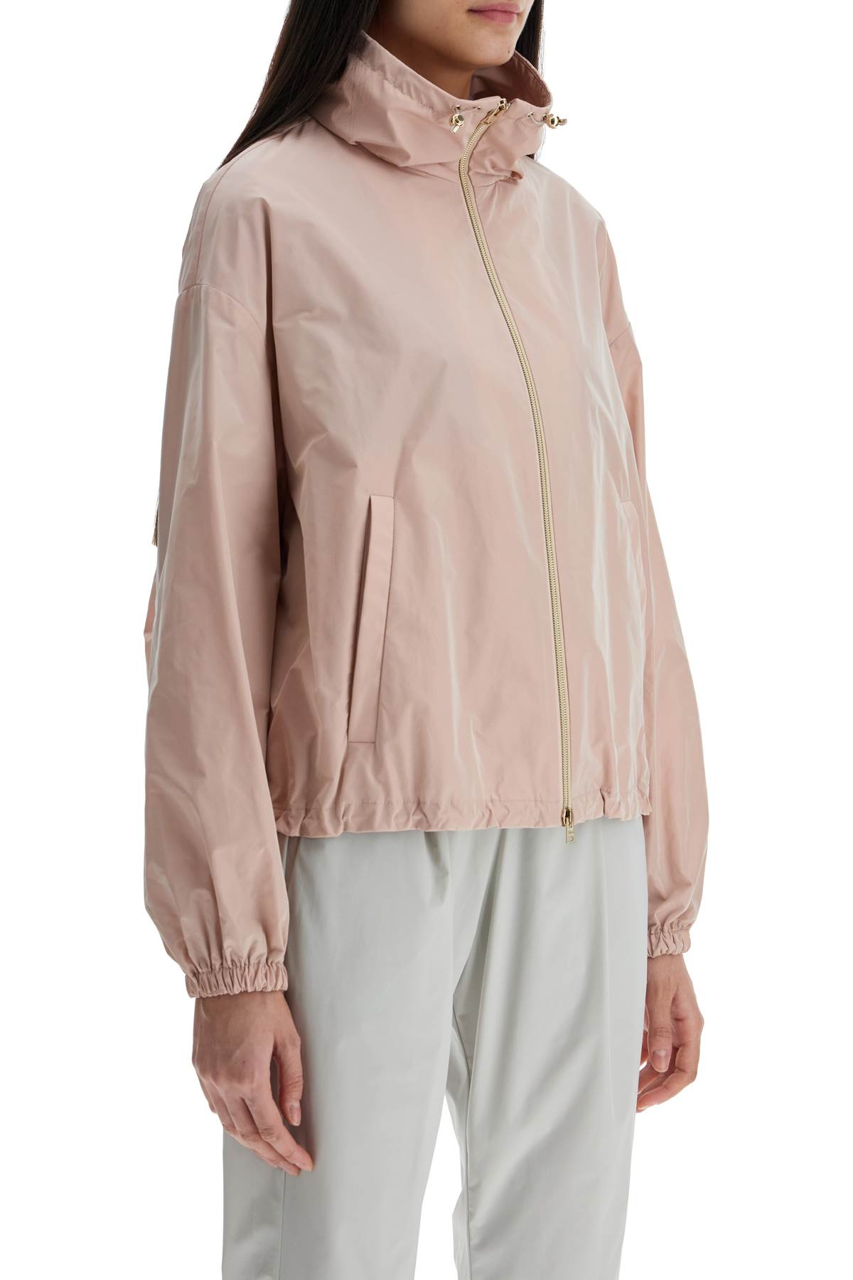Herno New Techno Teffeta Jacket In Rosa (pink)