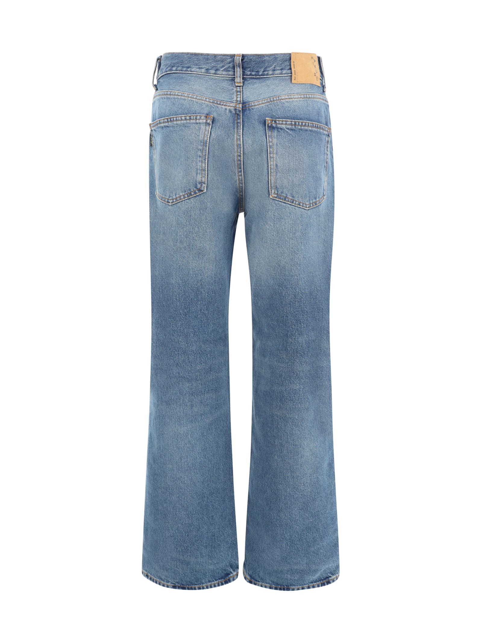 Shop Haikure Korea Jeans In Piano Blue L0833
