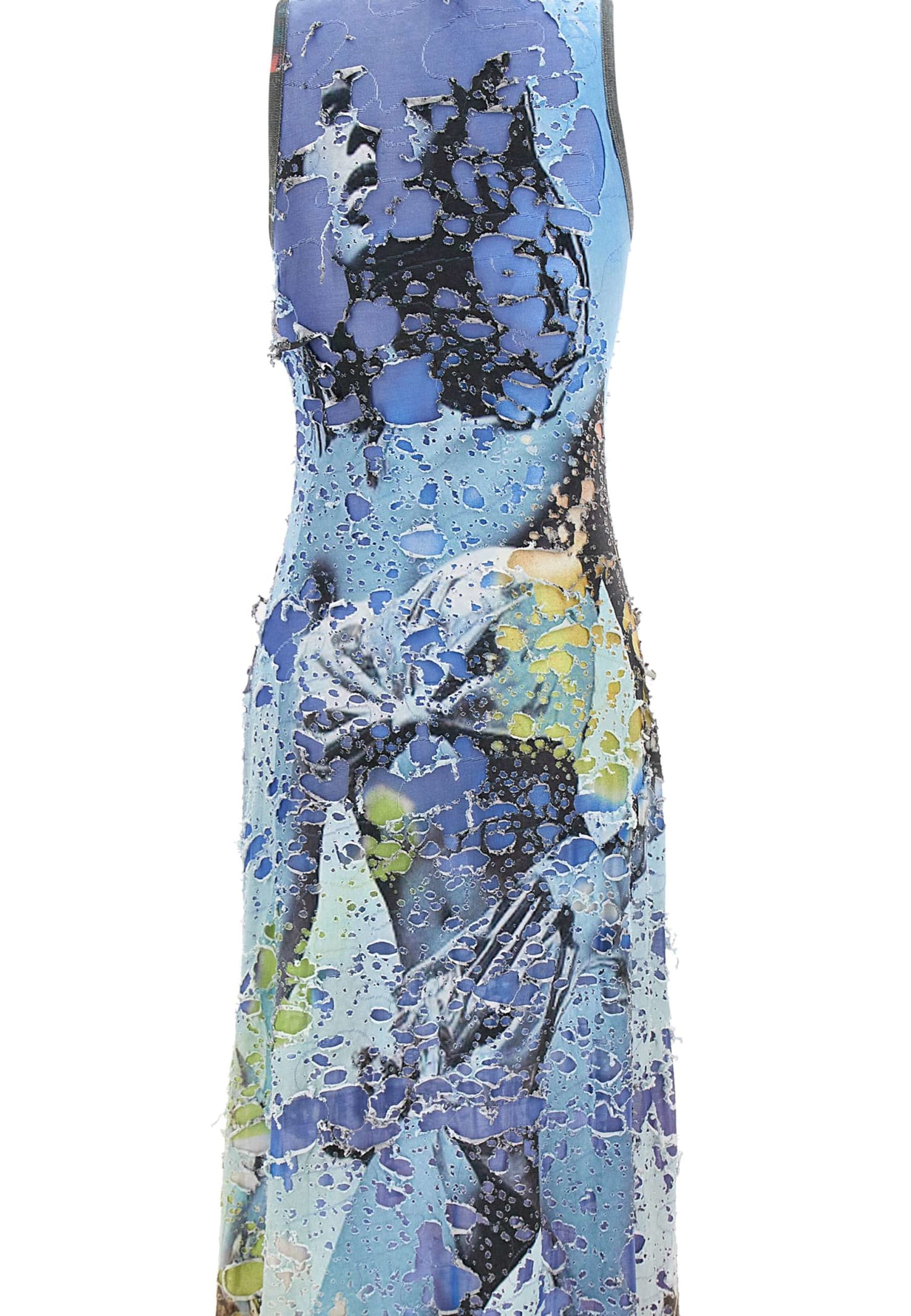 Shop Diesel D-leele Dress In Multicolor