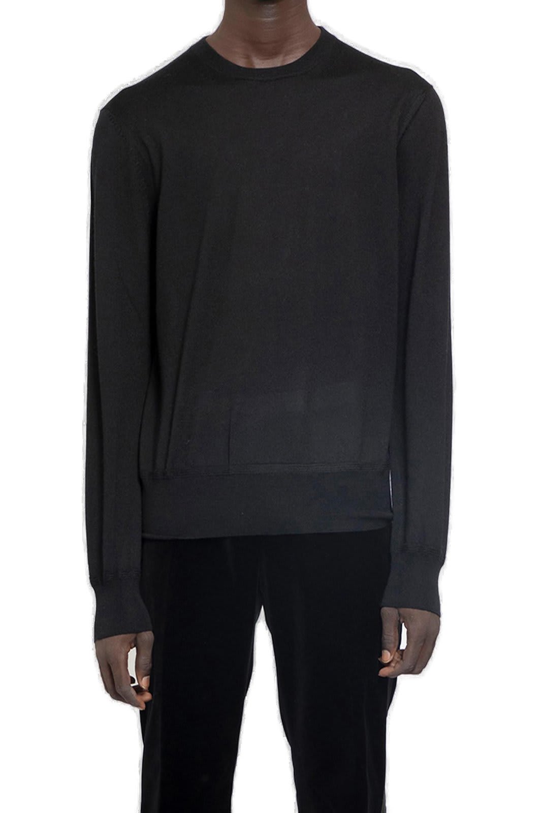 Long-sleeved Crewneck Jumper