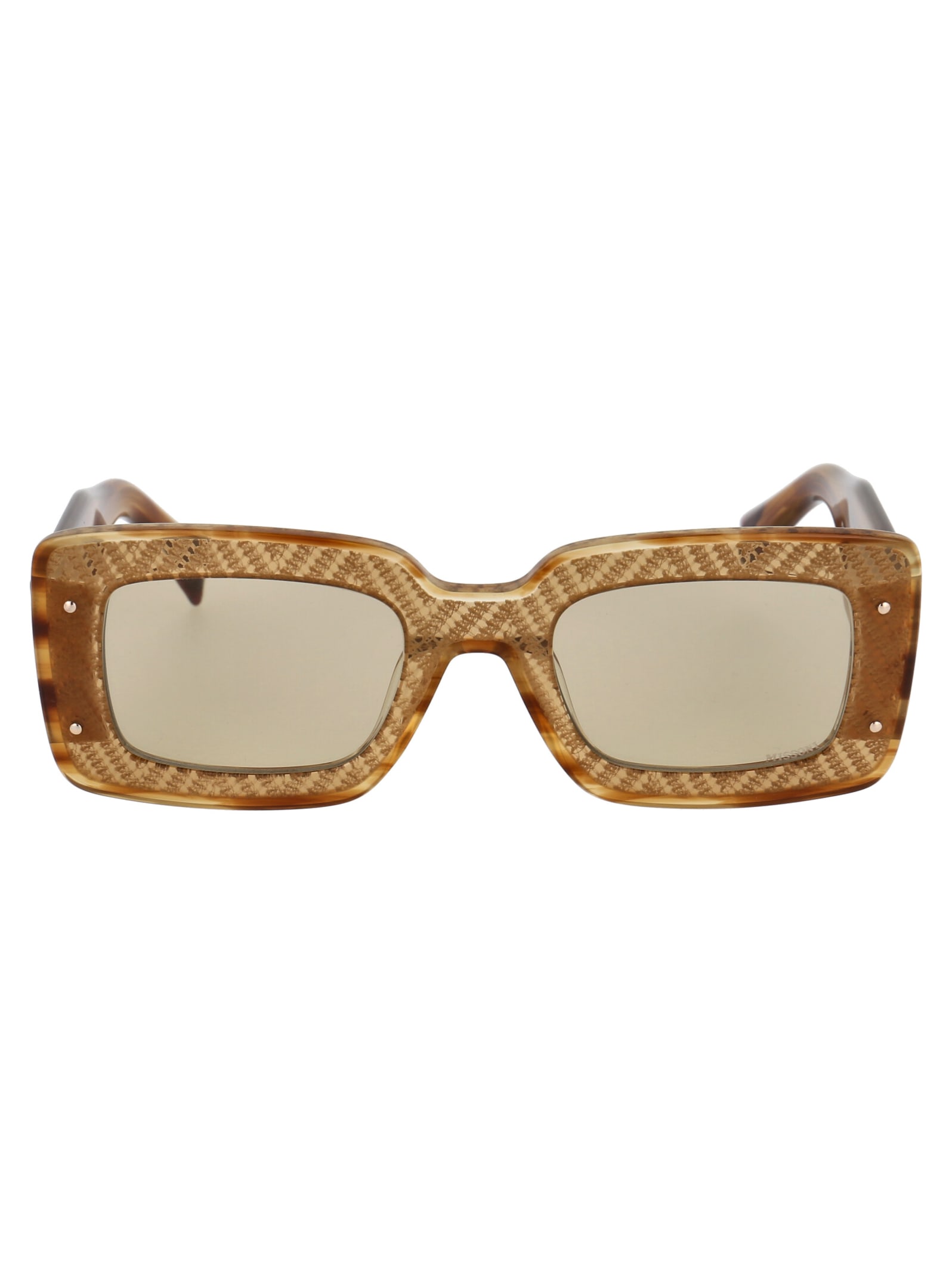 Shop Missoni Mis 0041/n/s Sunglasses In 10aqt Beige